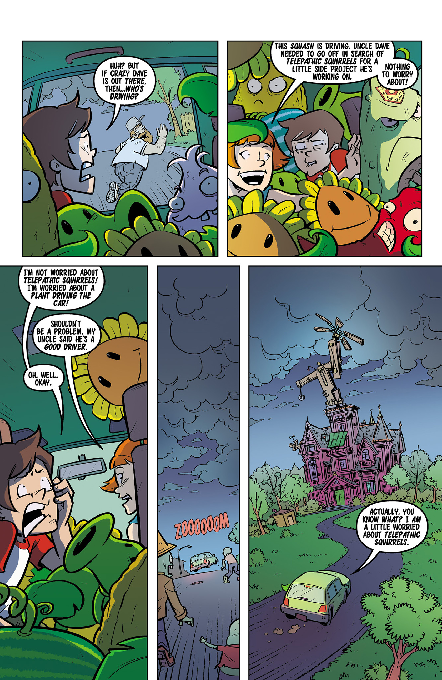 Read online Plants vs. Zombies: Lawnmageddon comic -  Issue #5 - 10