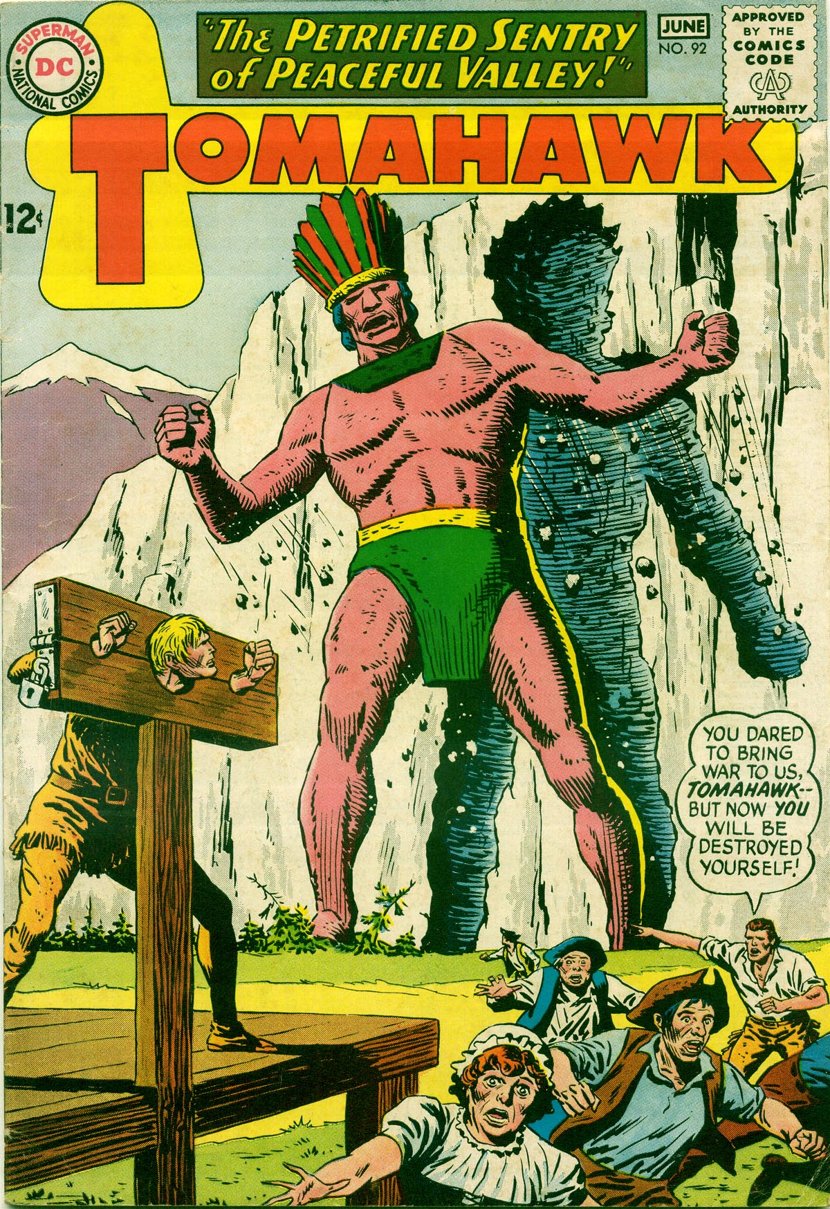 Read online Tomahawk comic -  Issue #92 - 1