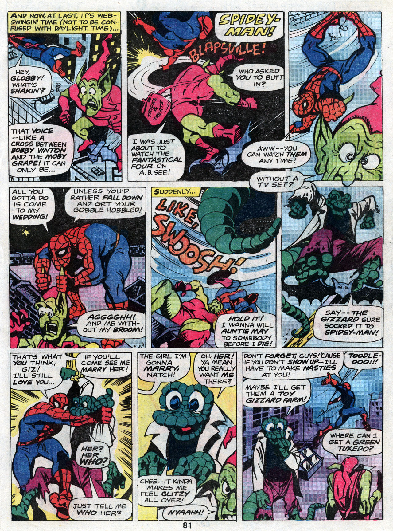 Read online Marvel Treasury Edition comic -  Issue #14 - 81