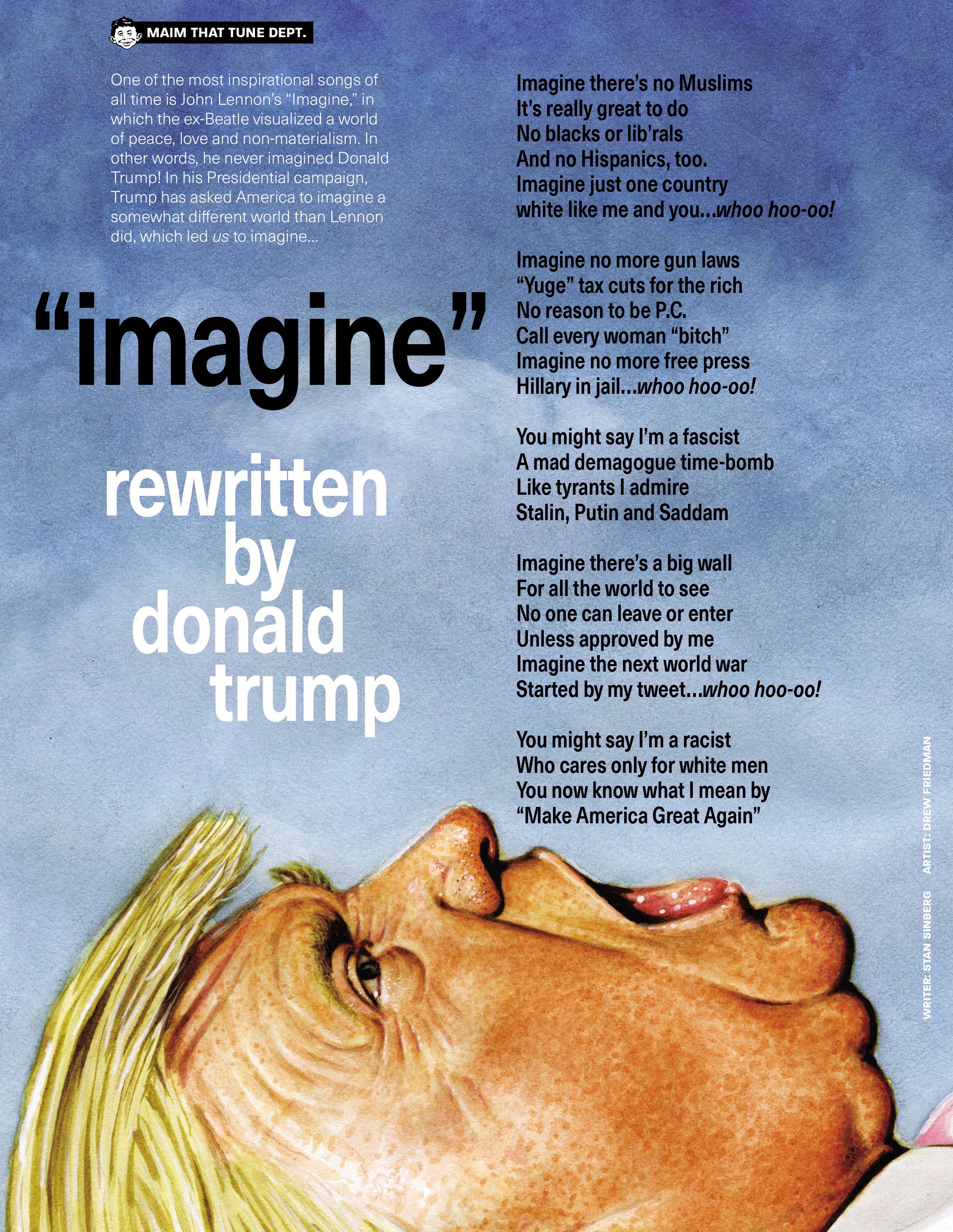 Read online MAD About Trump: A Brilliant Look at Our Brainless President comic -  Issue # TPB - 68