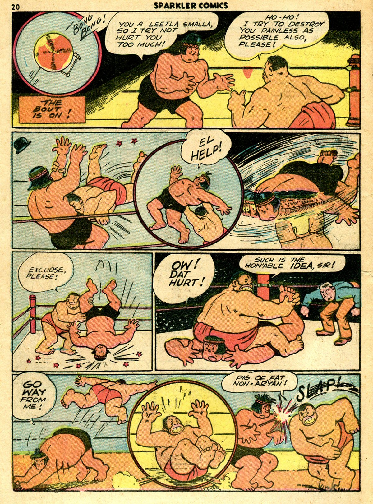 Read online Sparkler Comics comic -  Issue #20 - 22