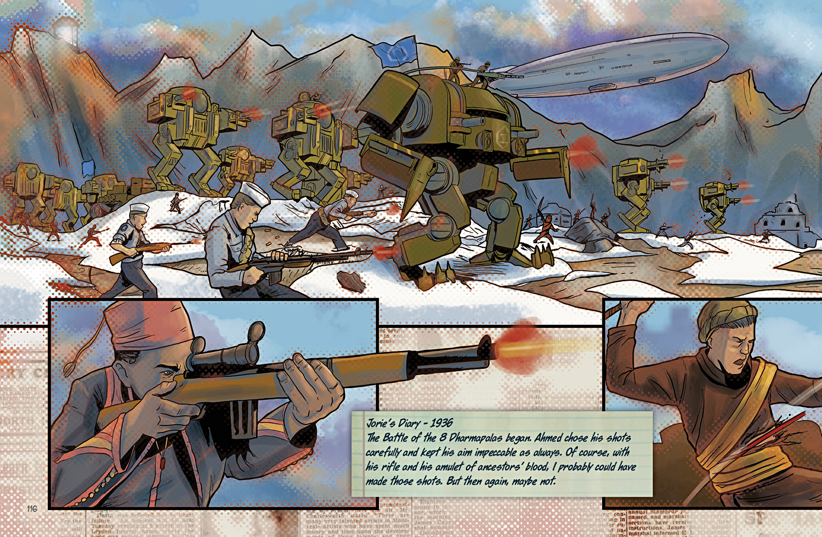 Read online The Adventures of the 19XX comic -  Issue #3 - 113