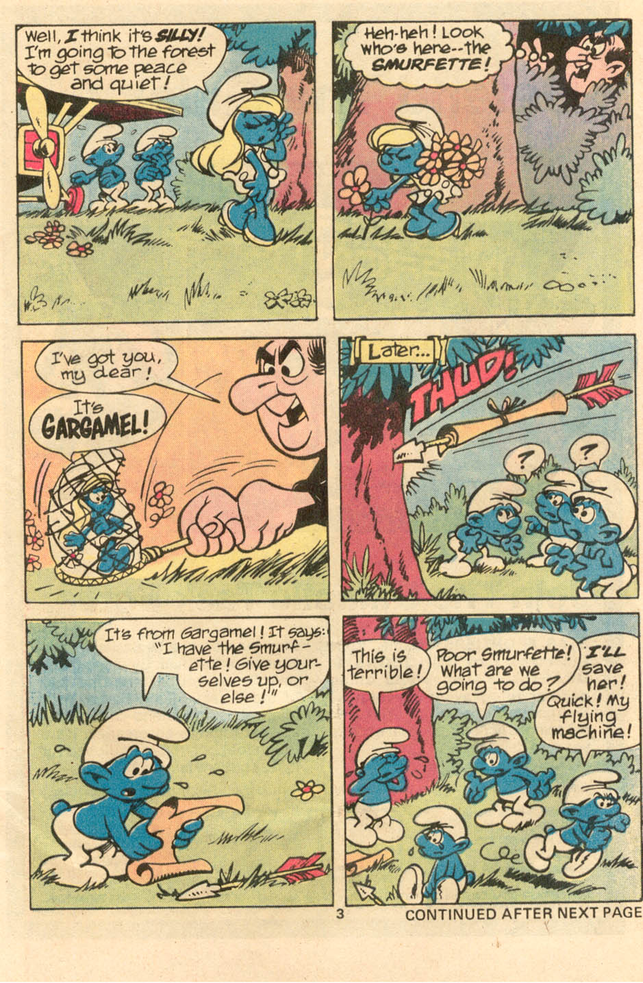 Read online Smurfs comic -  Issue #1 - 4