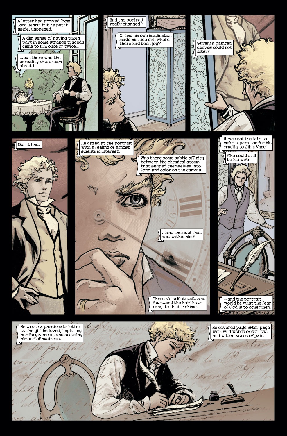 Read online Marvel Illustrated: The Picture of Dorian Gray comic -  Issue #2 - 14