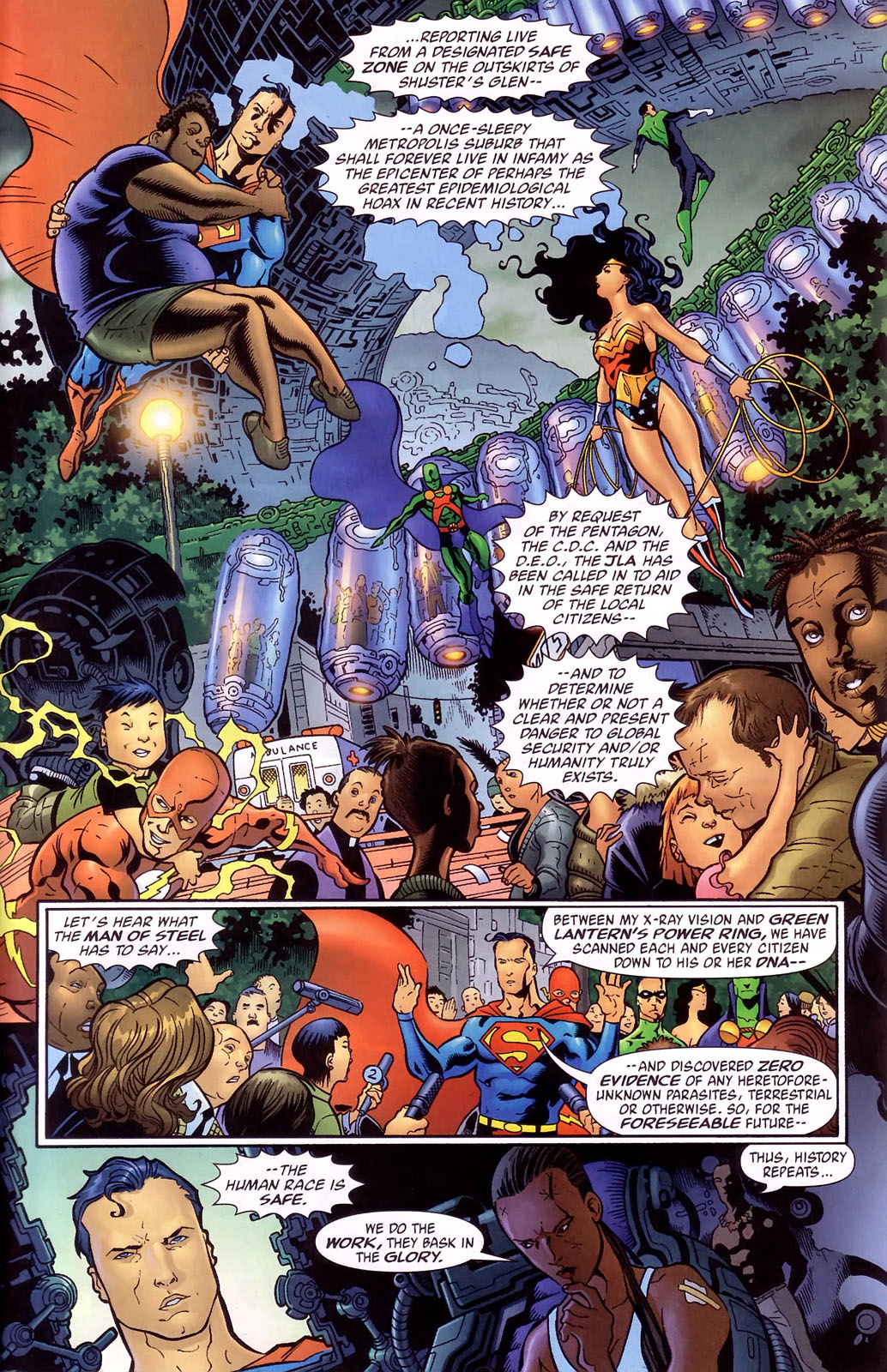 Read online The Human Race comic -  Issue #7 - 22