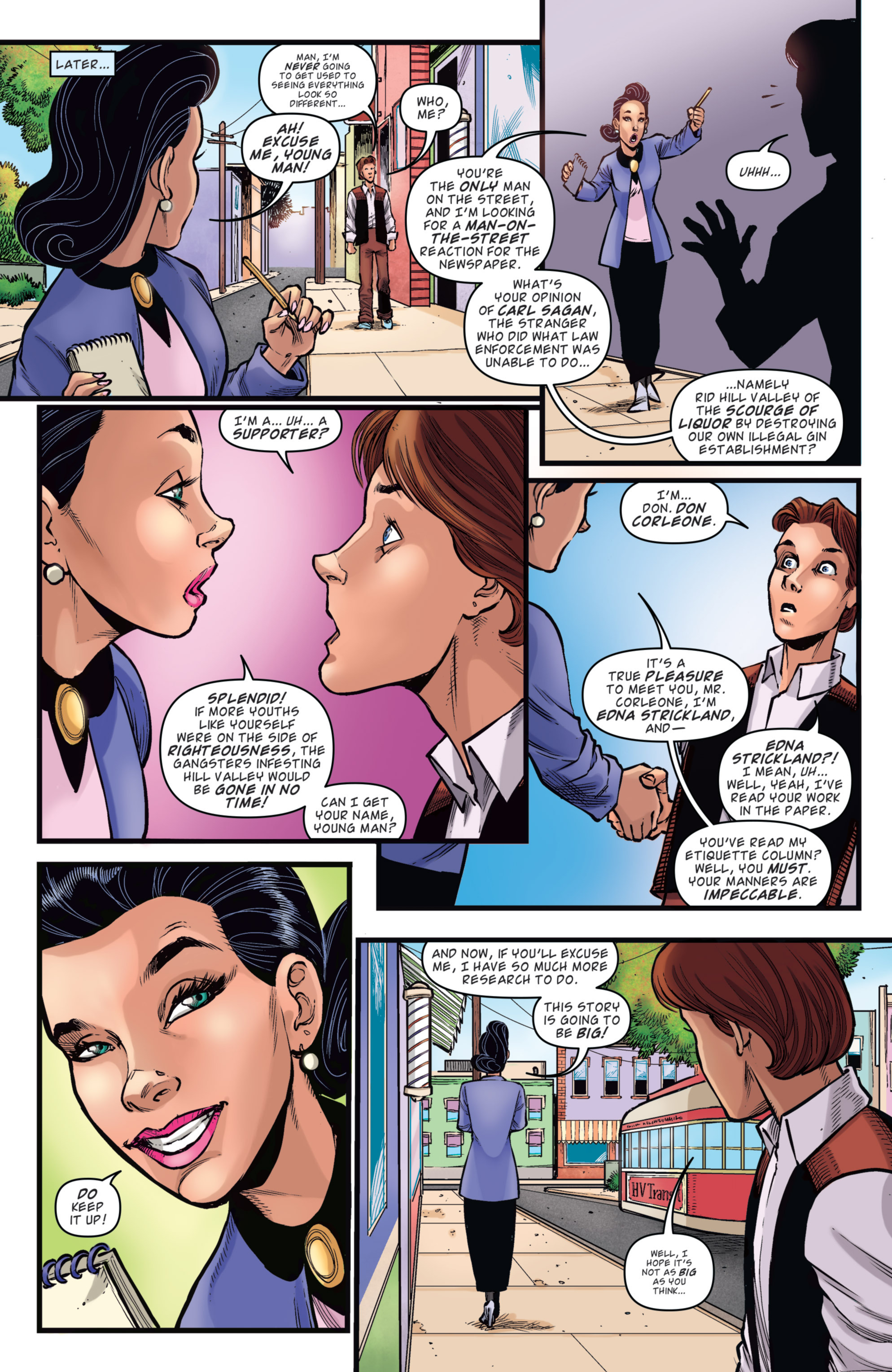 Read online Back to the Future: Citizen Brown comic -  Issue #1 - 11