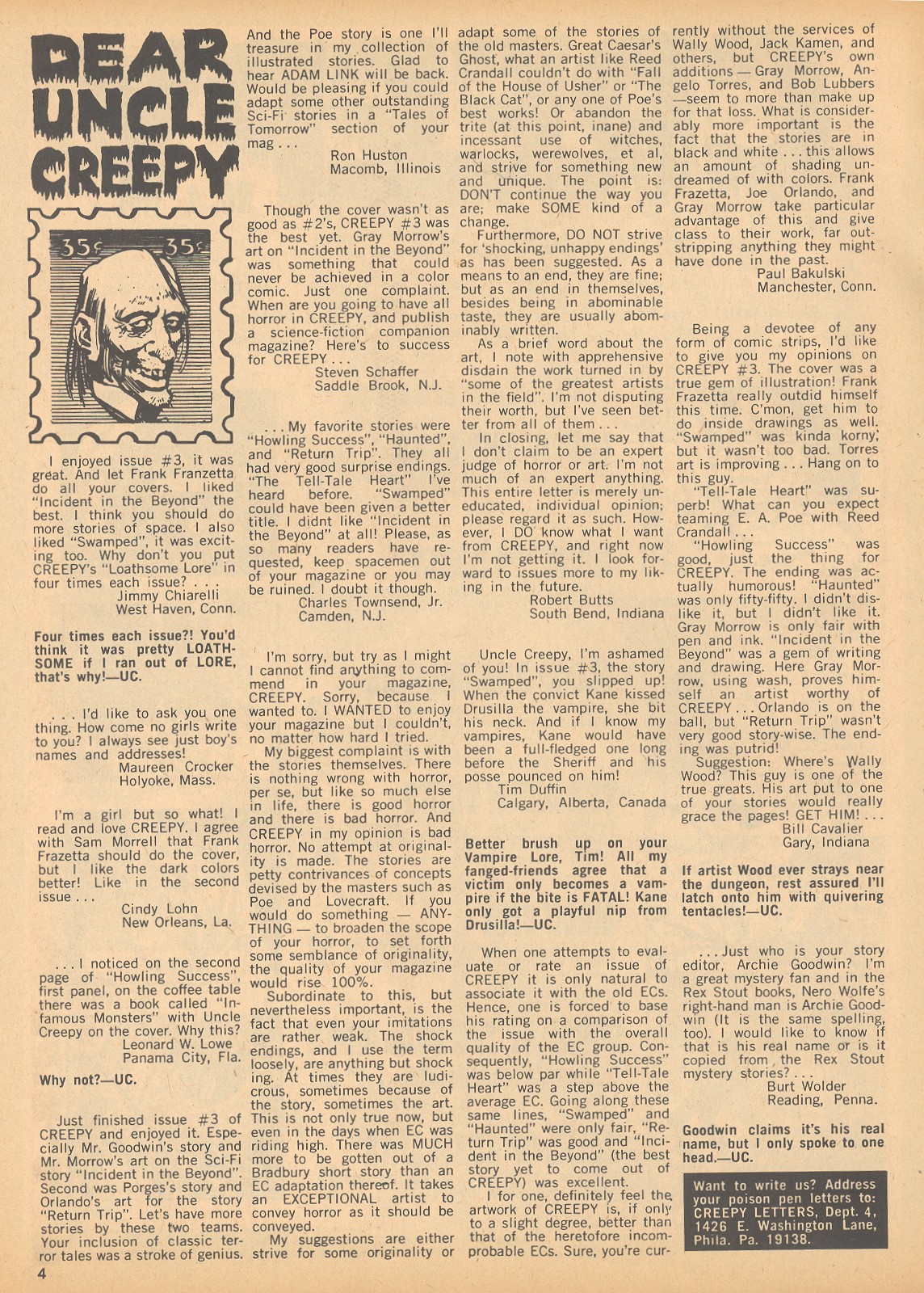 Creepy (1964) Issue #4 #4 - English 4