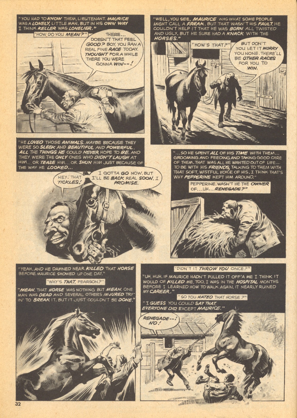 Read online Creepy (1964) comic -  Issue #84 - 32