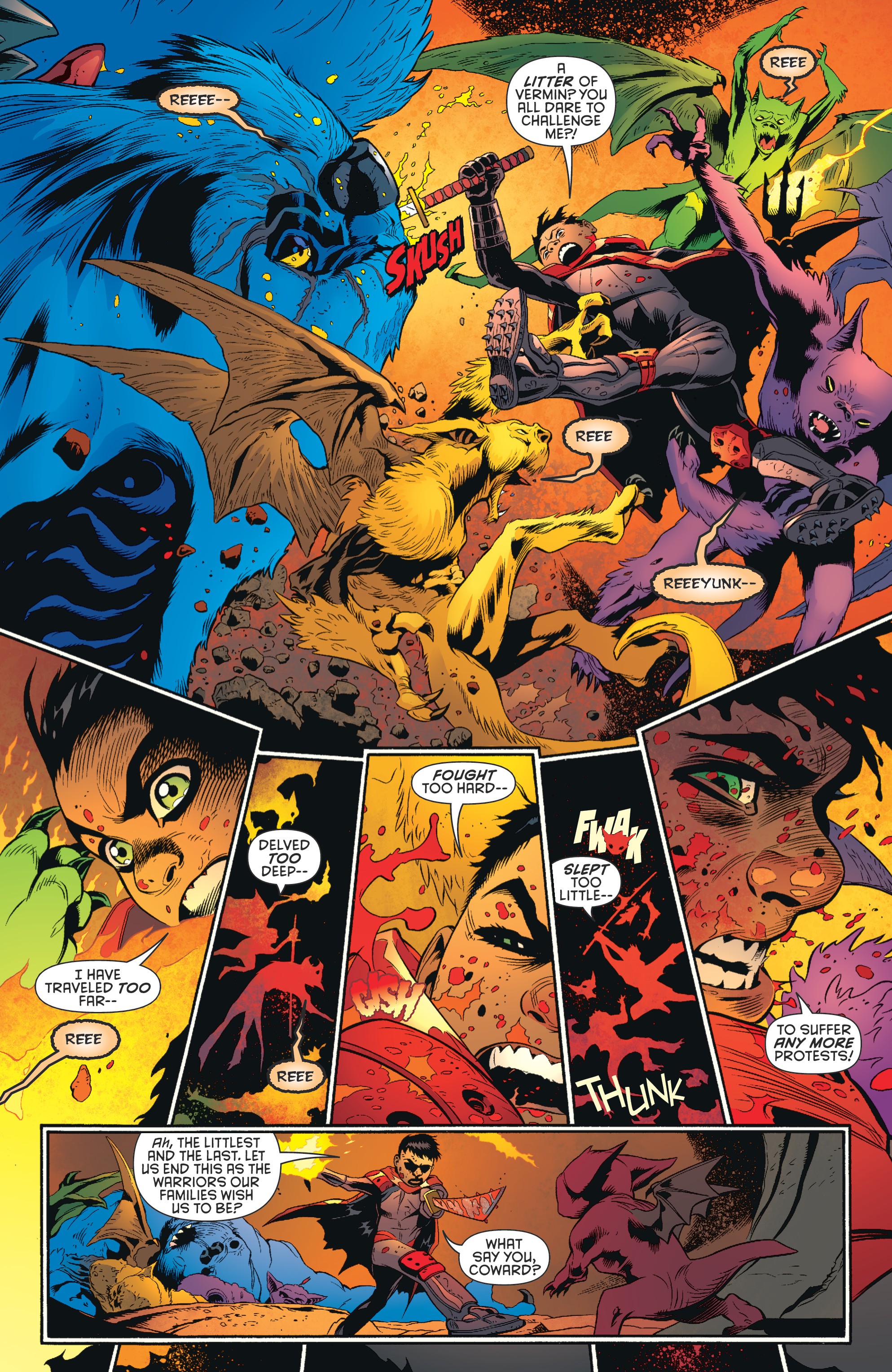 Read online Robin: Son of Batman comic -  Issue #6 - 6
