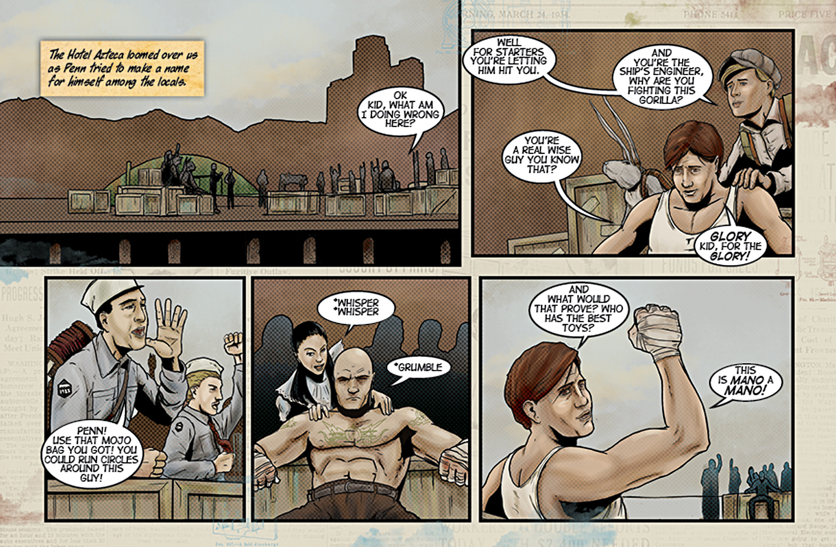 Read online The Adventures of the 19XX comic -  Issue #2 - 10