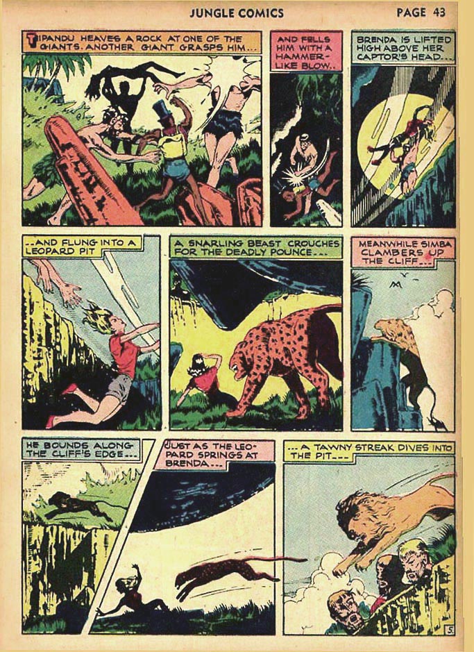 Read online Jungle Comics comic -  Issue #24 - 45