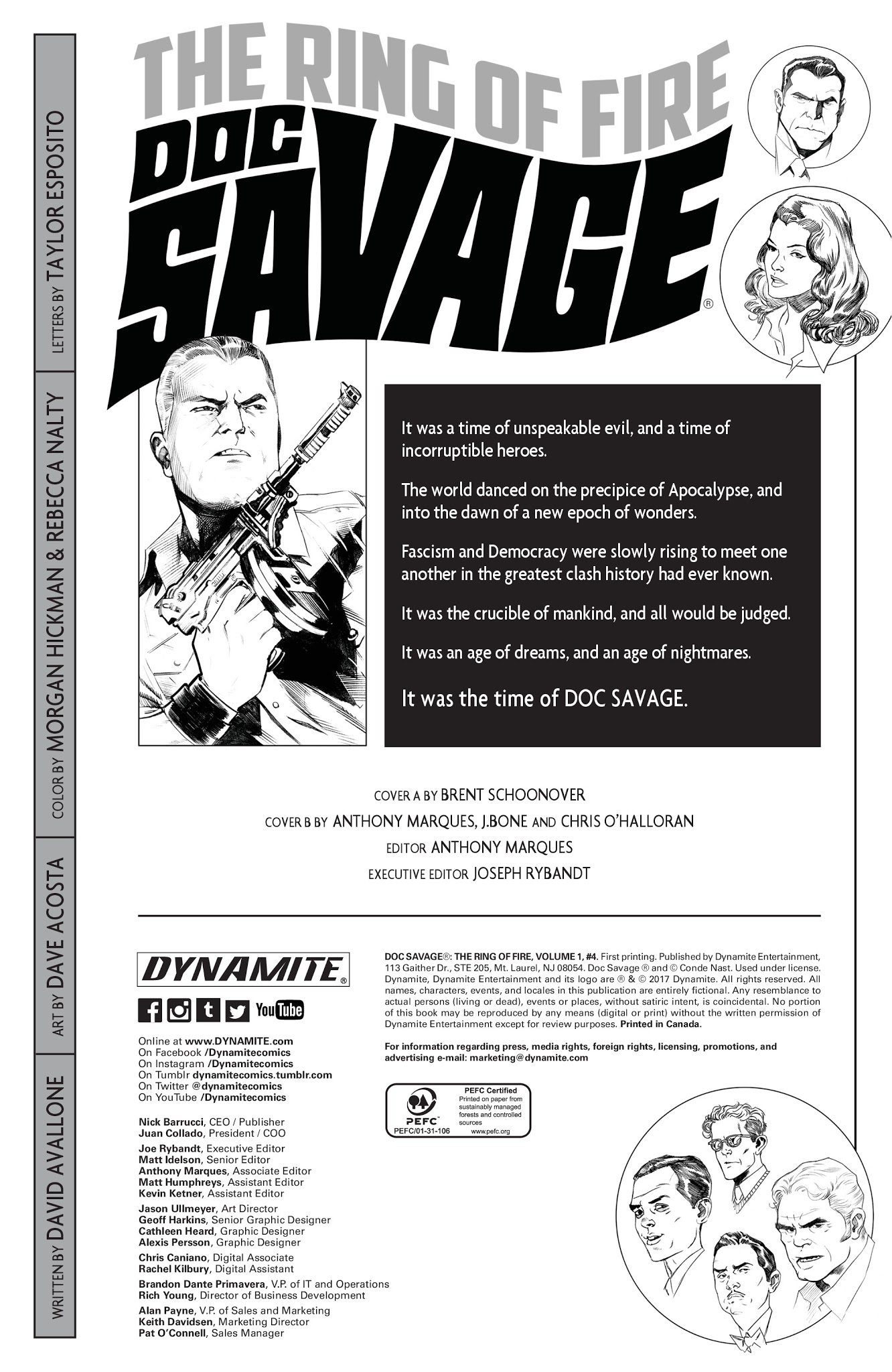Read online Doc Savage: Ring Of Fire comic -  Issue #4 - 3