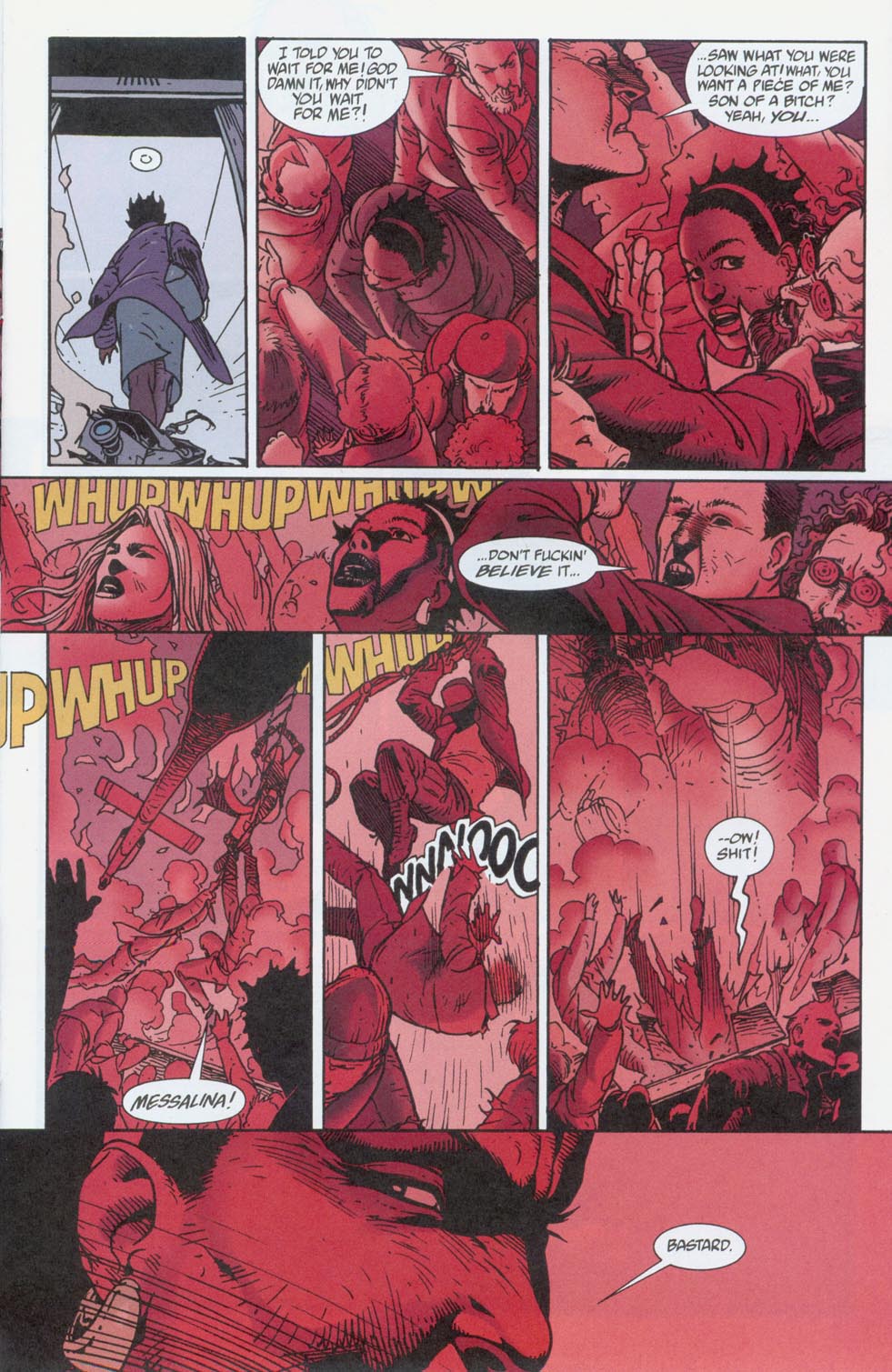 Read online Four Horsemen comic -  Issue #3 - 8