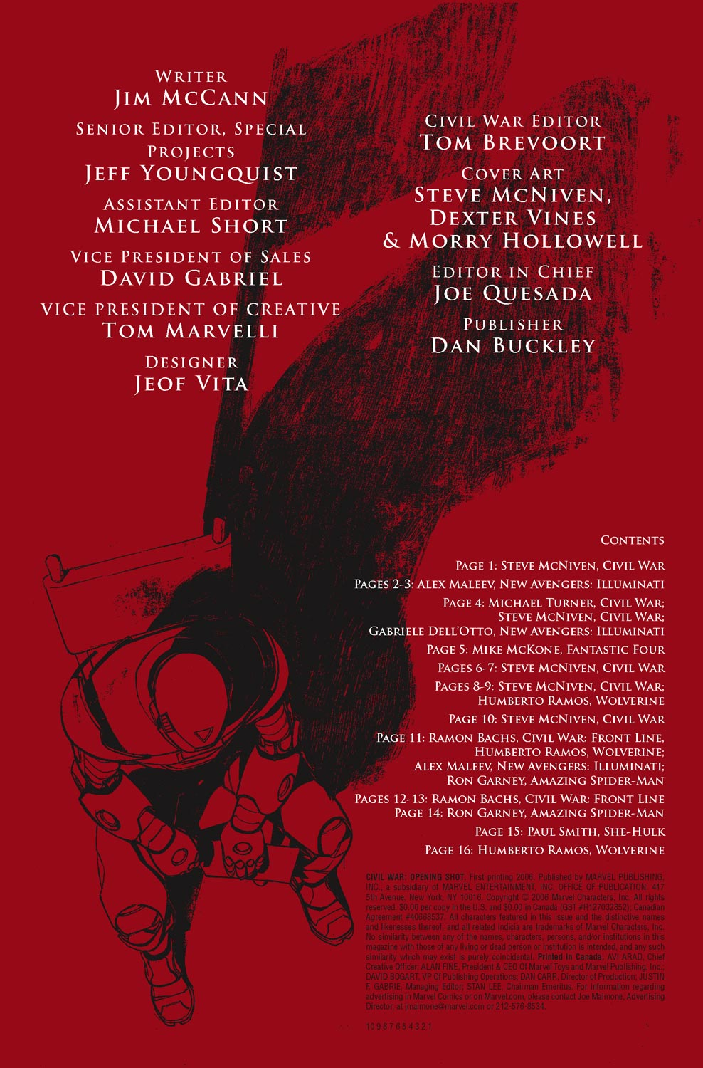 Read online Civil War: Opening Shot comic -  Issue # Full - 3