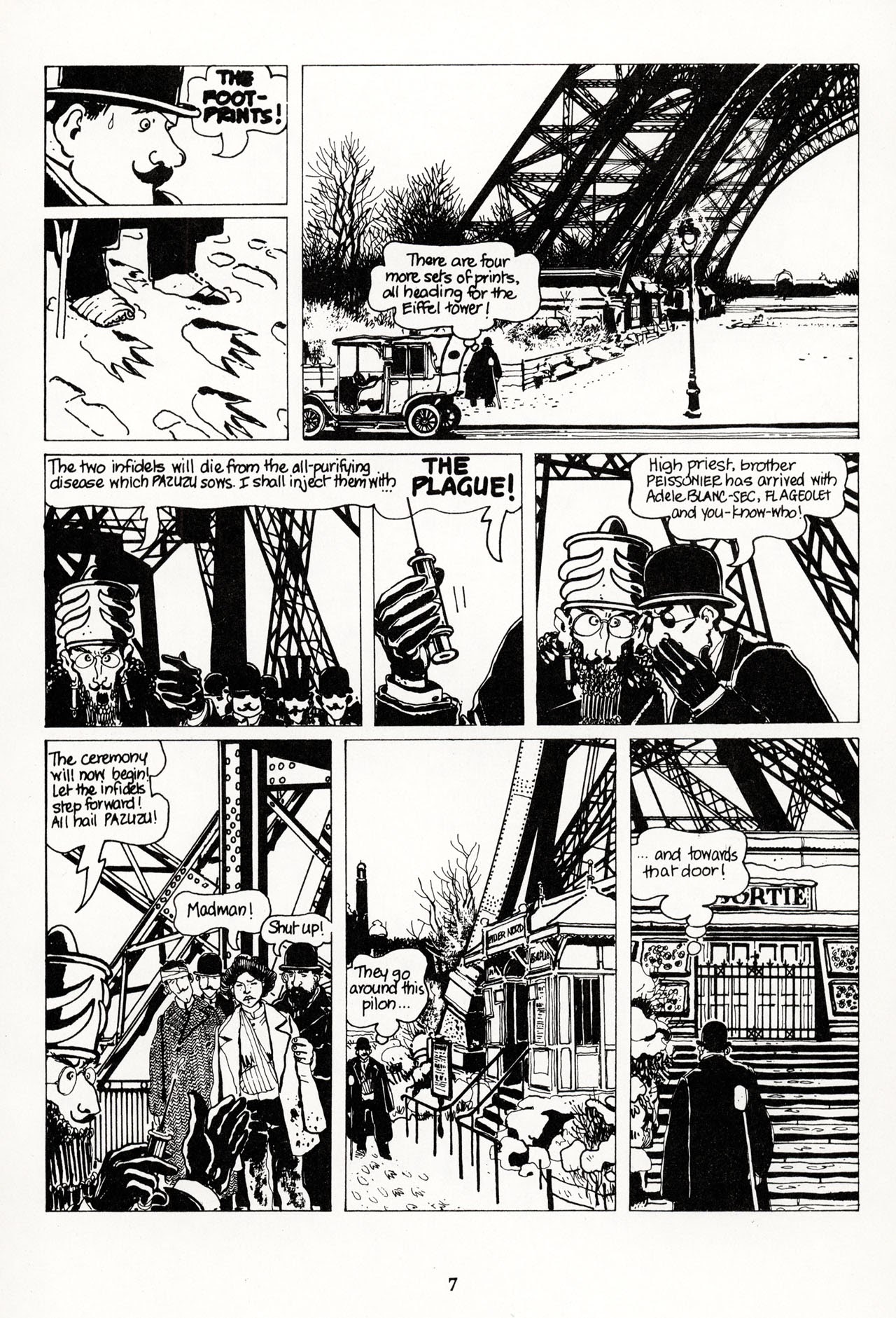 Read online The Extraordinary Adventures of Adele Blanc-Sec comic -  Issue #2 - 38