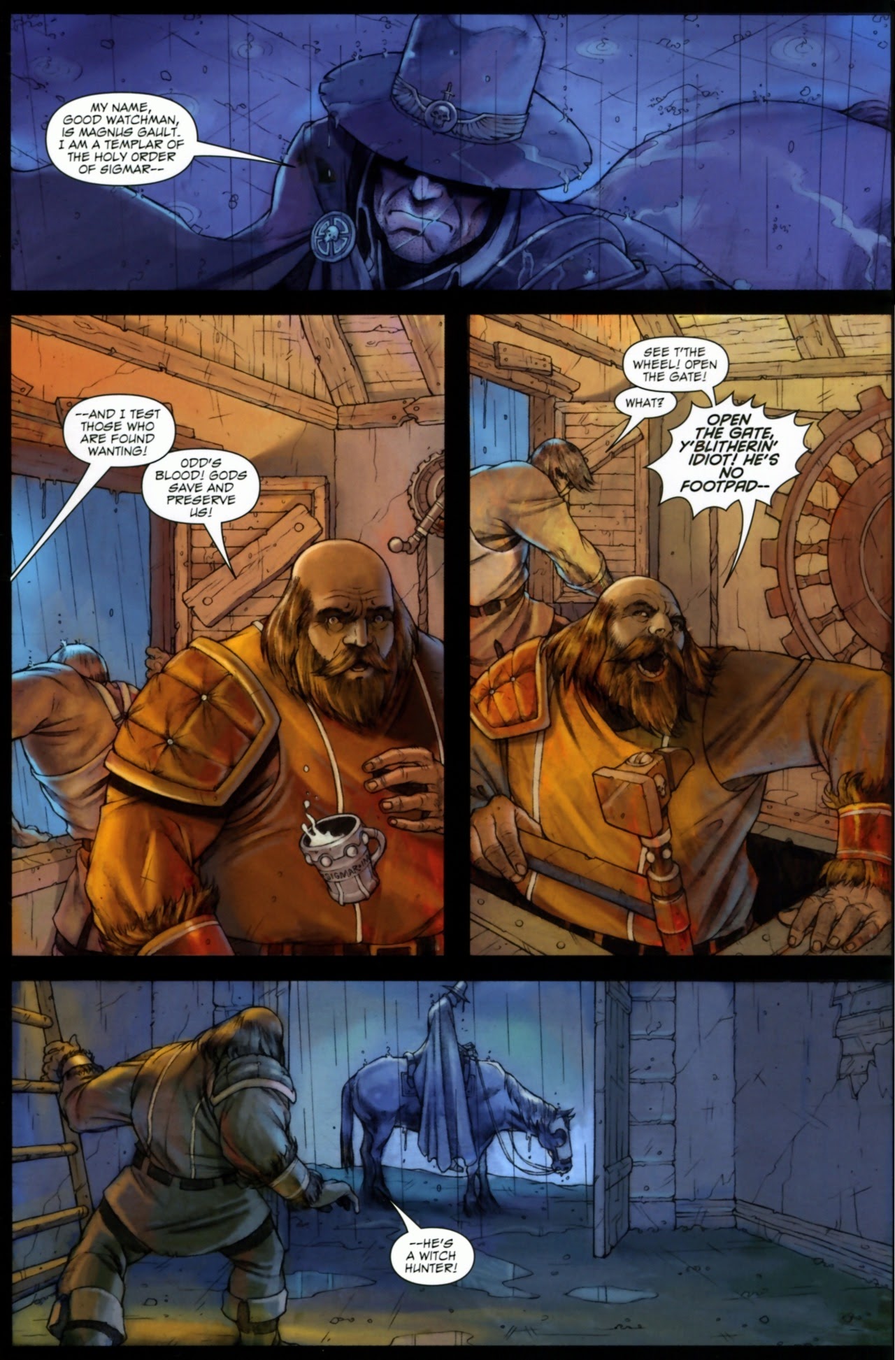 Read online Warhammer: Condemned By Fire comic -  Issue #1 - 8