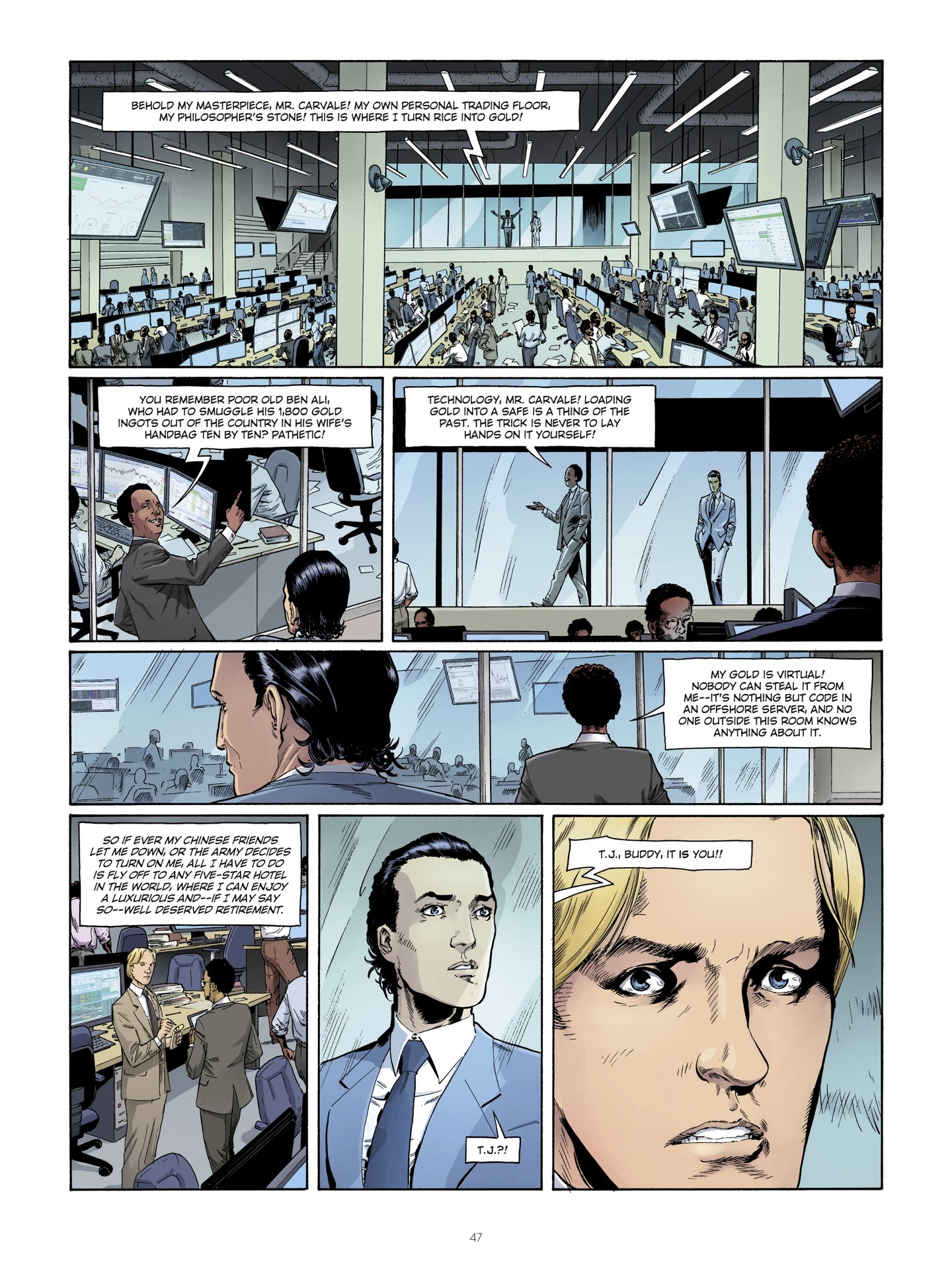 Read online Hedge Fund comic -  Issue #4 - 46