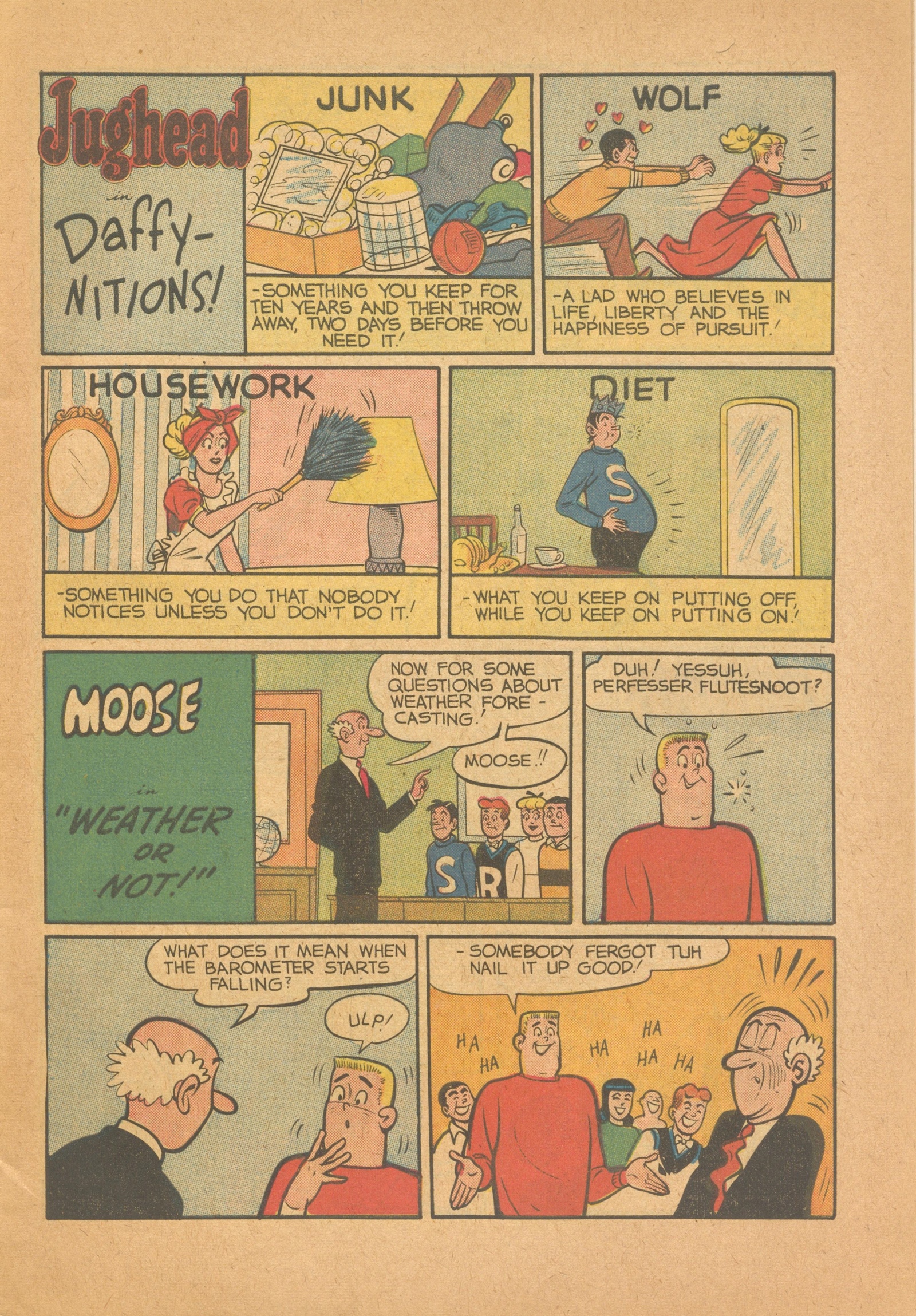 Read online Archie's Joke Book Magazine comic -  Issue #52 - 7