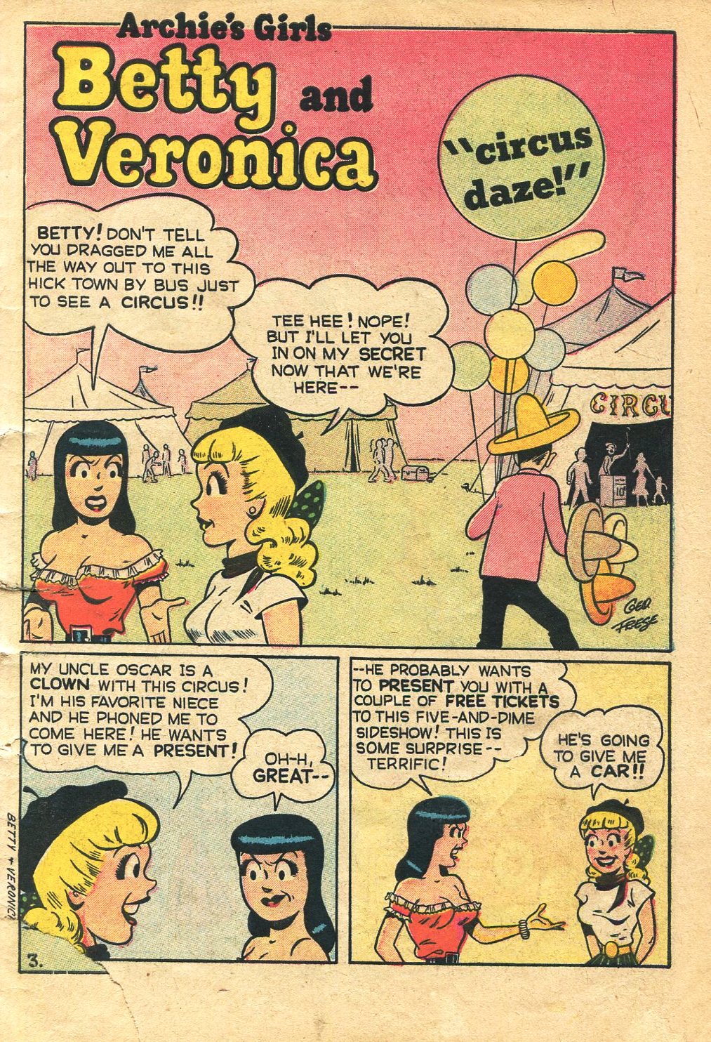 Read online Archie's Girls Betty and Veronica comic -  Issue #1 - 3