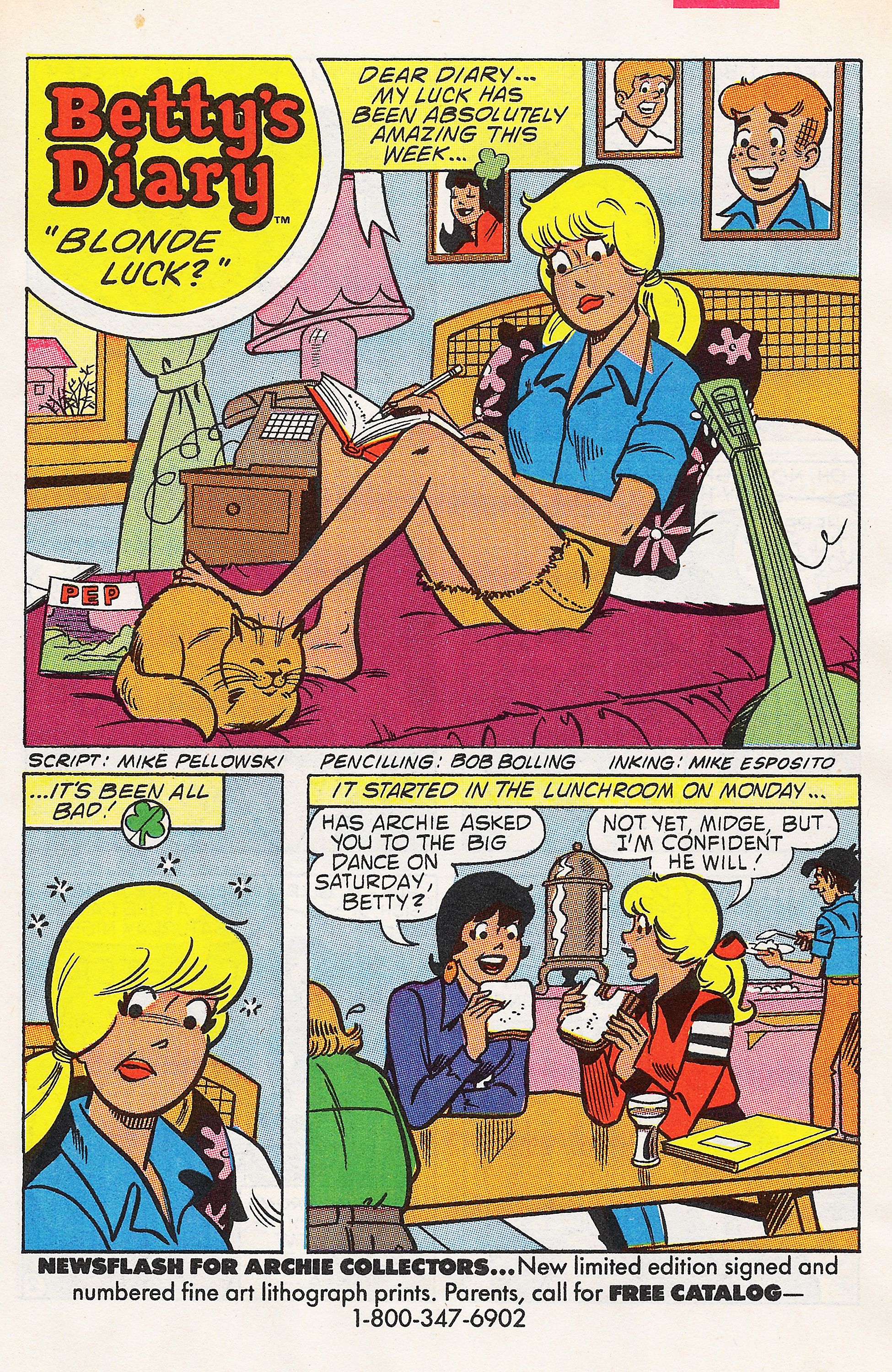 Read online Betty's Diary comic -  Issue #40 - 29