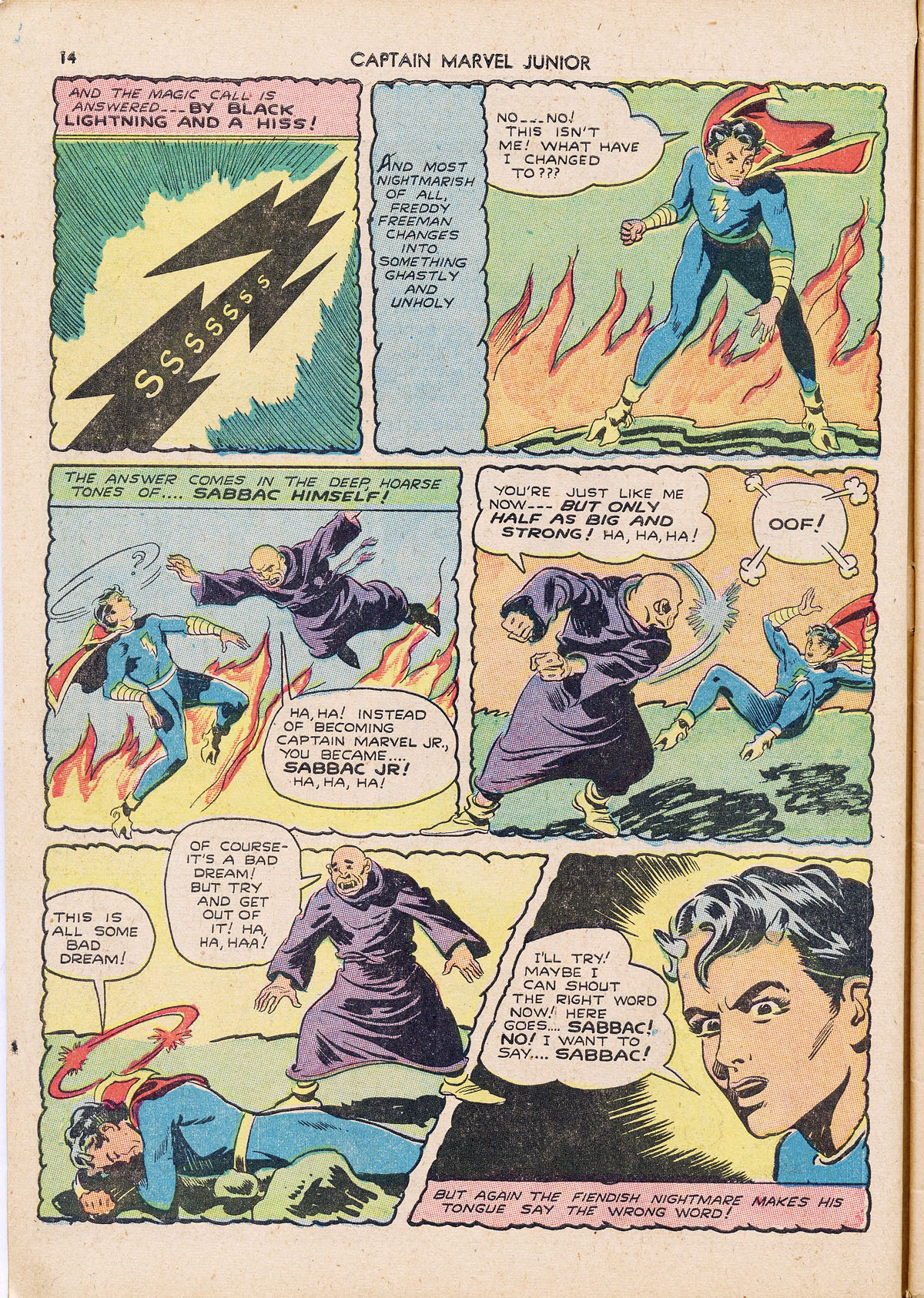 Read online Captain Marvel, Jr. comic -  Issue #6 - 13