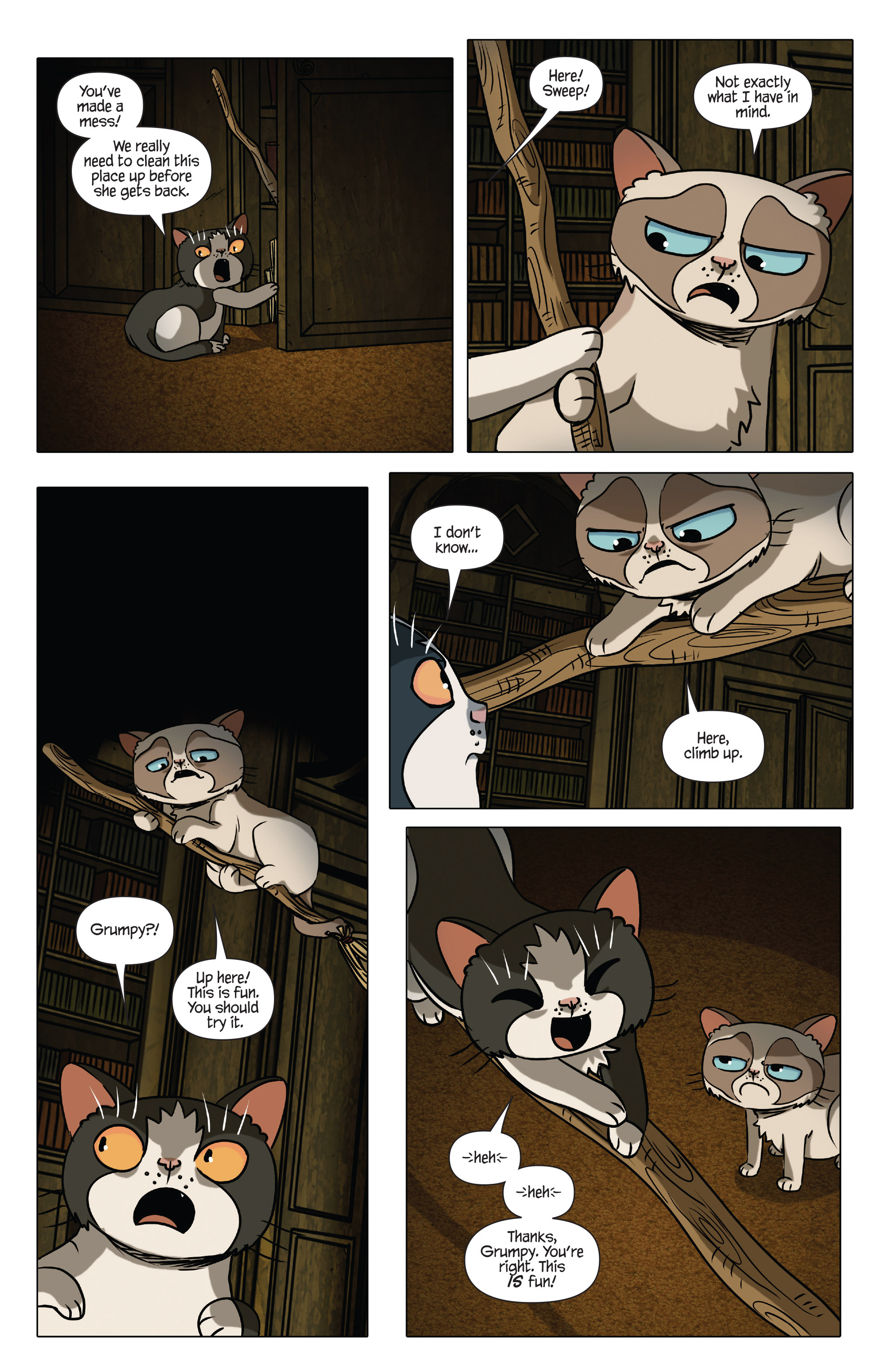 Read online Grumpy Cat & Pokey comic -  Issue #6 - 16