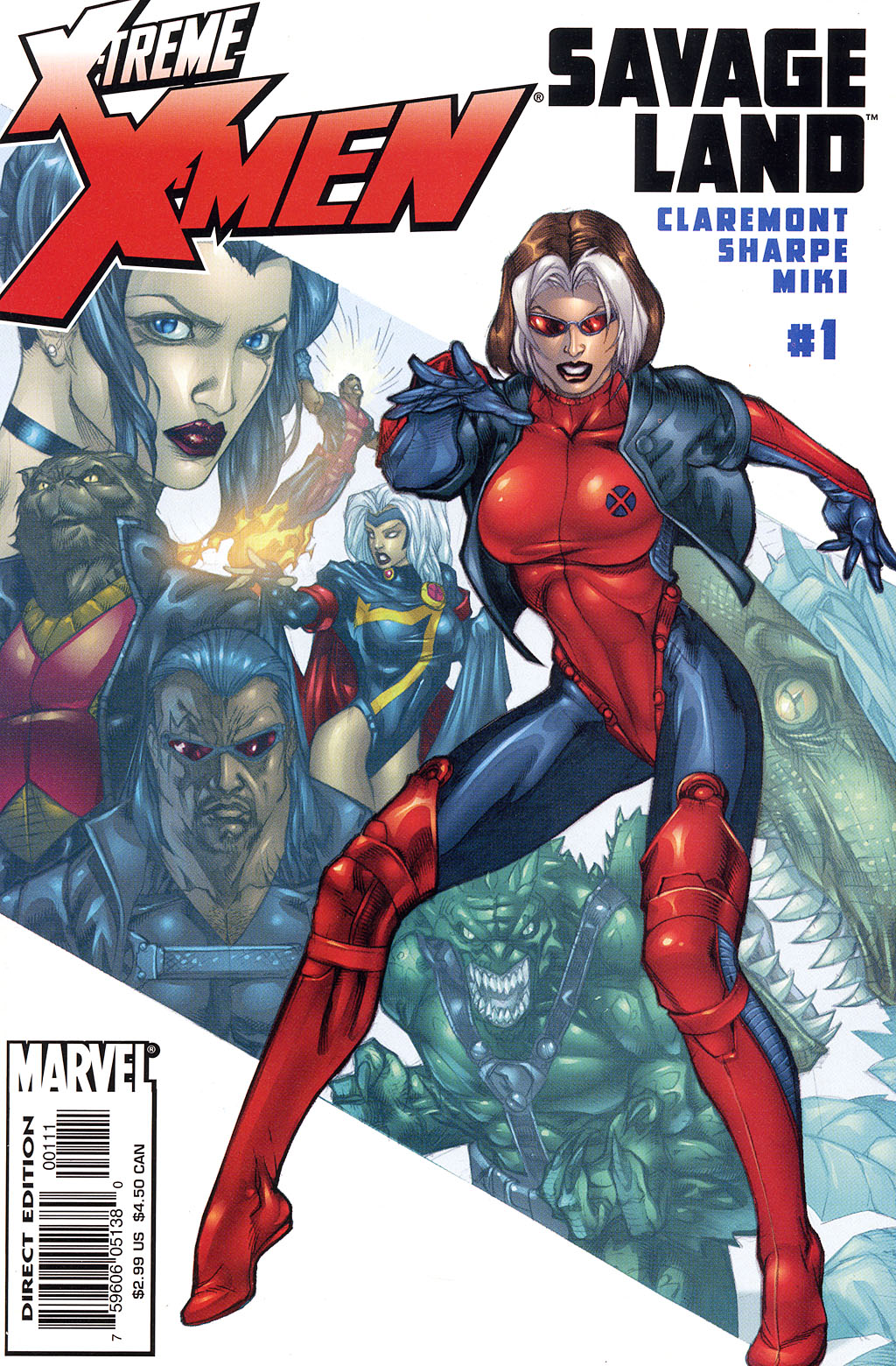 X-Treme X-Men: Savage Land issue 1 - Page 1
