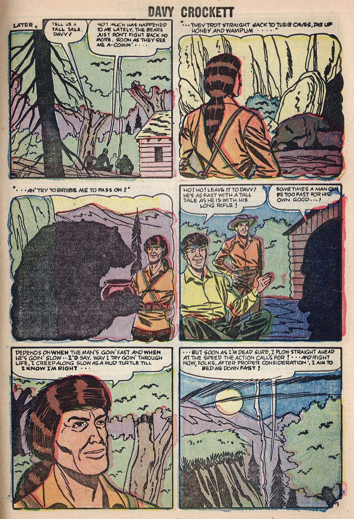 Read online Davy Crockett comic -  Issue #4 - 11