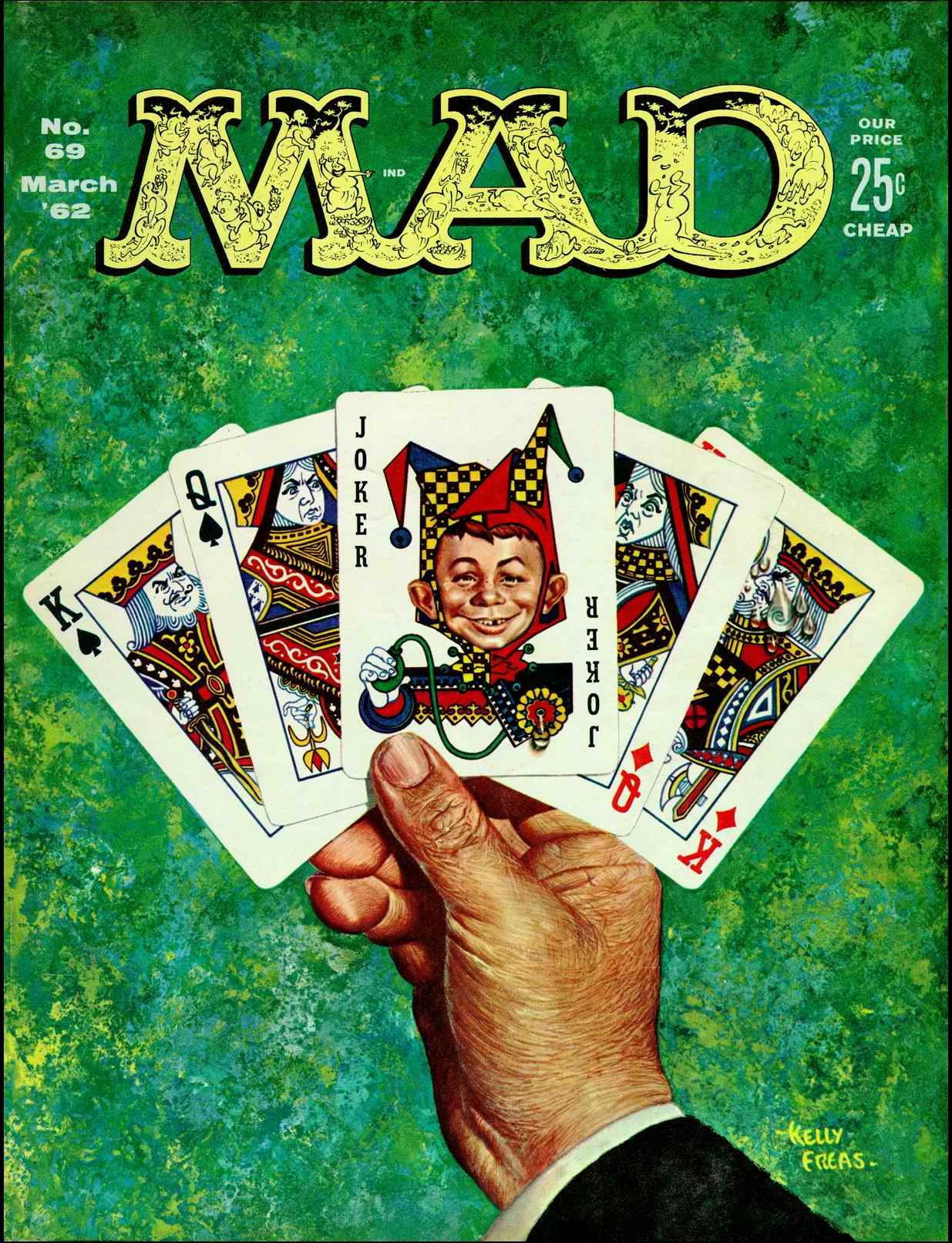 Read online MAD comic -  Issue #69 - 1