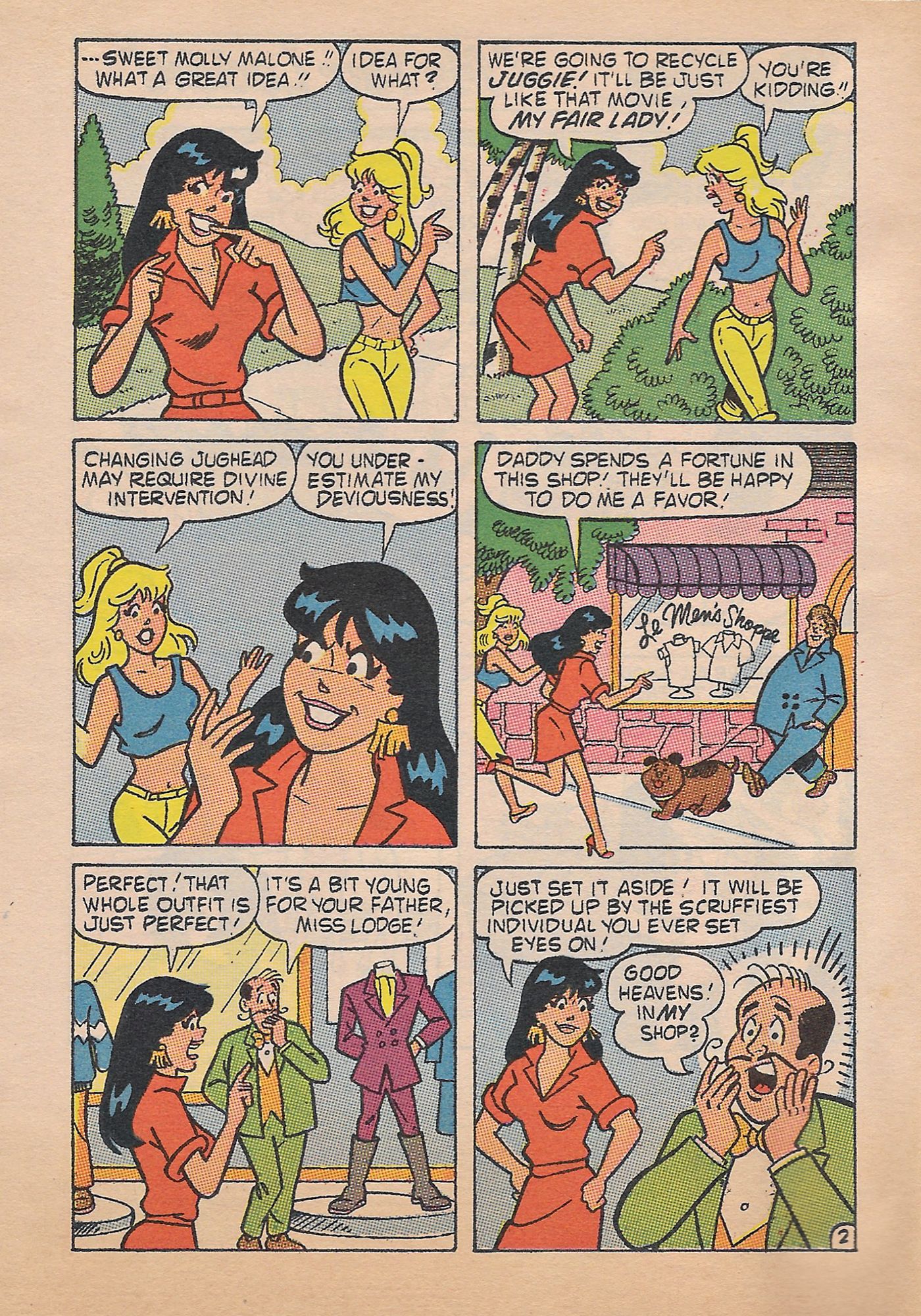 Read online Betty and Veronica Digest Magazine comic -  Issue #51 - 4