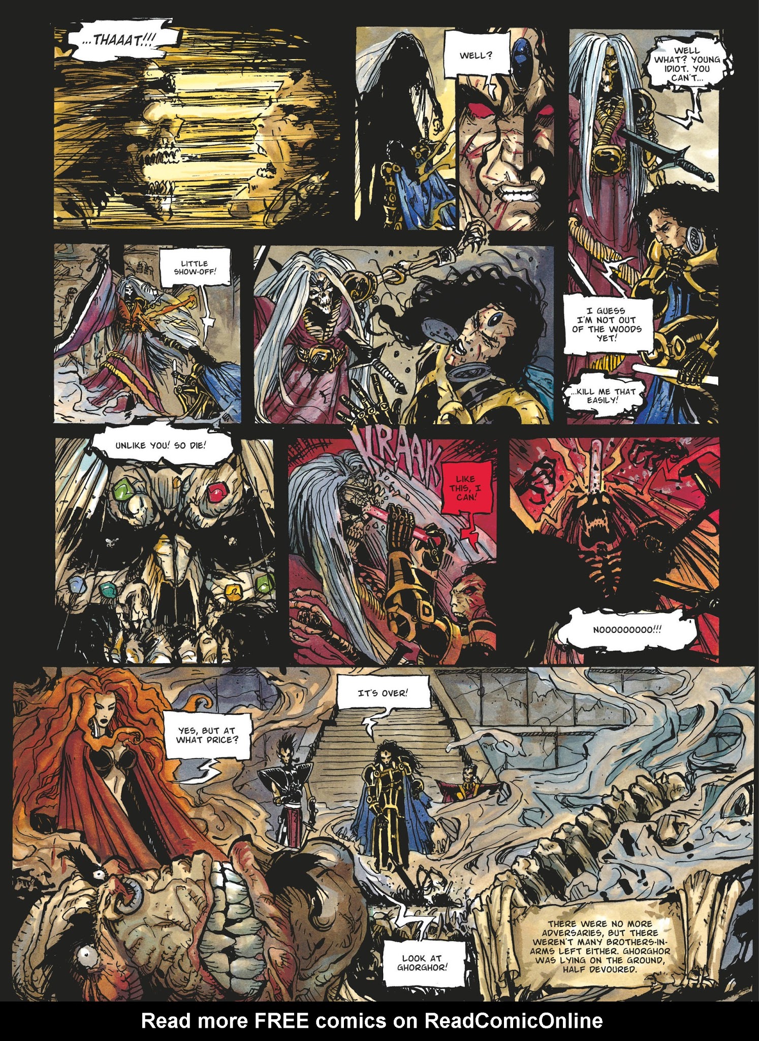 Read online The Black Moon Chronicles comic -  Issue #8 - 14