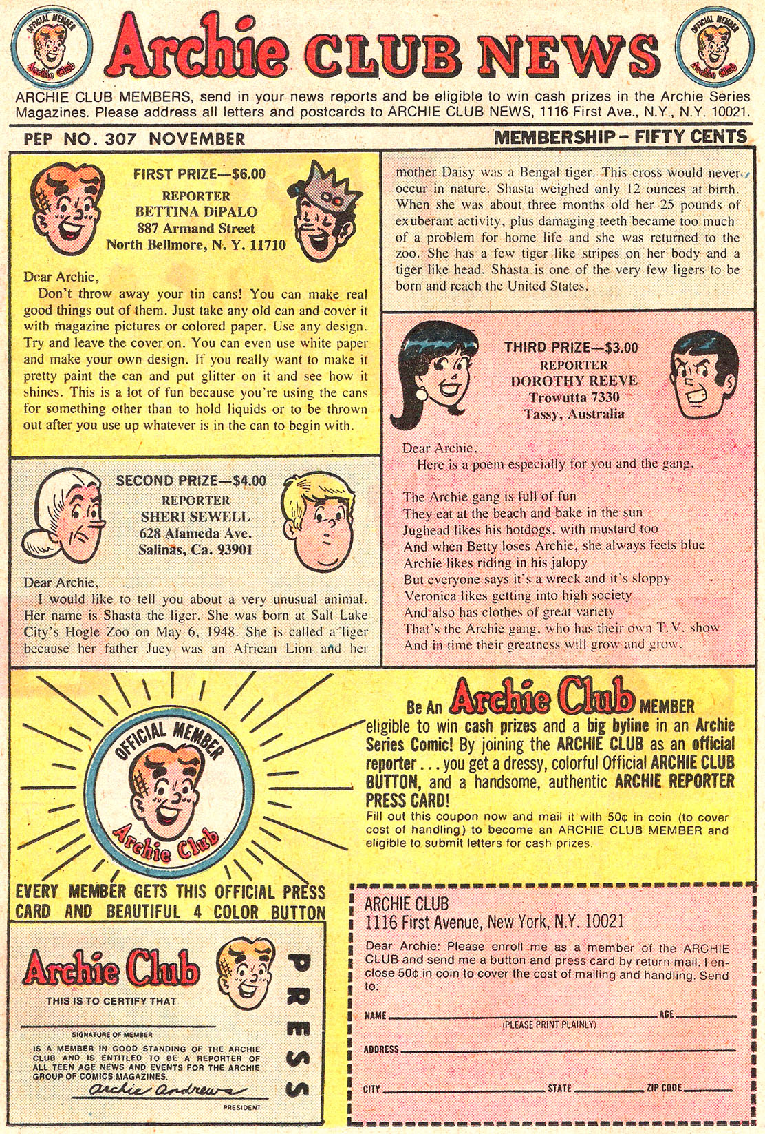 Read online Pep Comics comic -  Issue #307 - 26