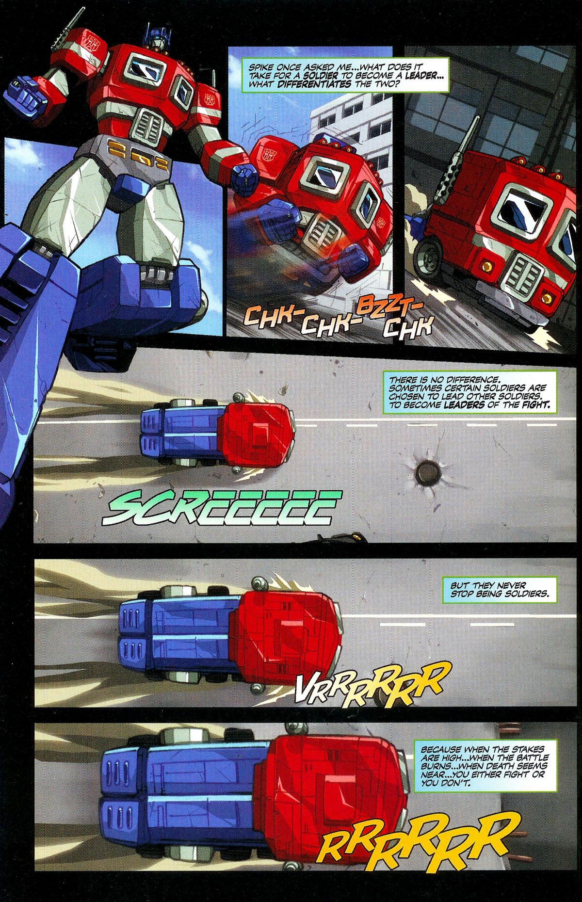 Read online Transformers: Generation 1 (2002) comic -  Issue #5 - 12