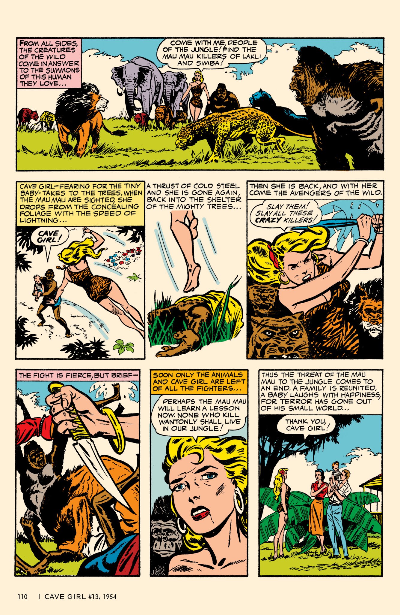 Read online Bob Powell's Complete Cave Girl comic -  Issue # TPB (Part 2) - 11