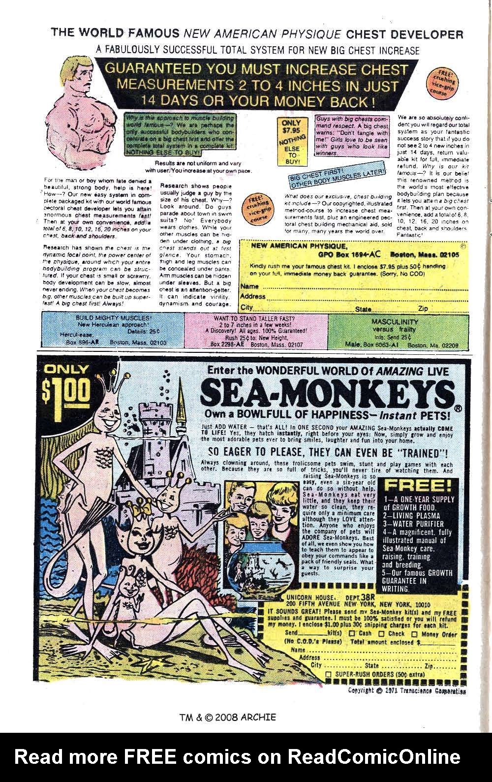 Read online Jughead (1965) comic -  Issue #256 - 12
