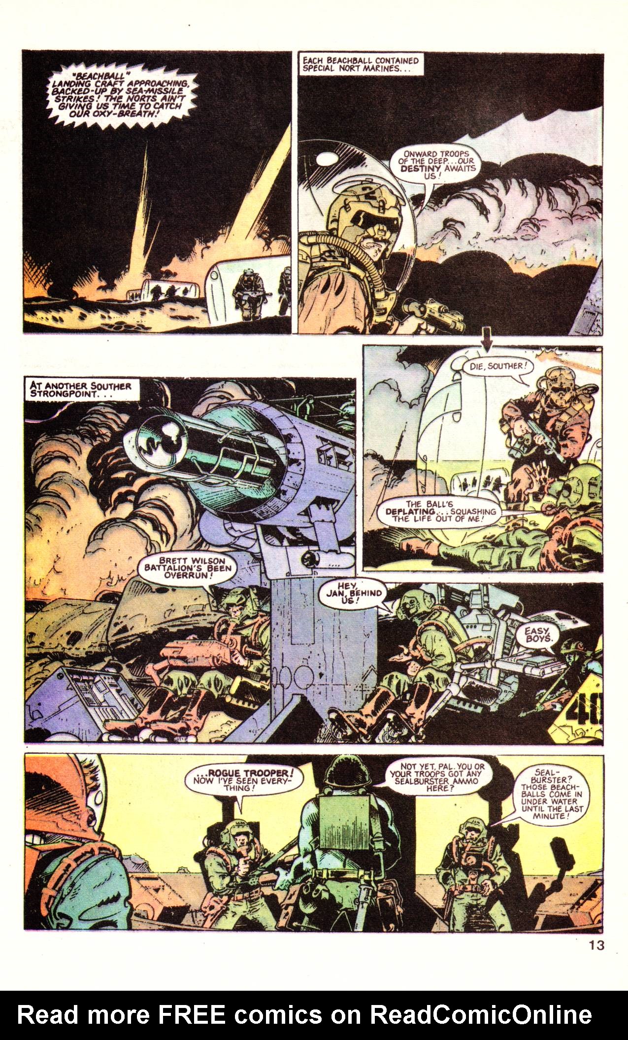 Read online Rogue Trooper (1986) comic -  Issue #6 - 15