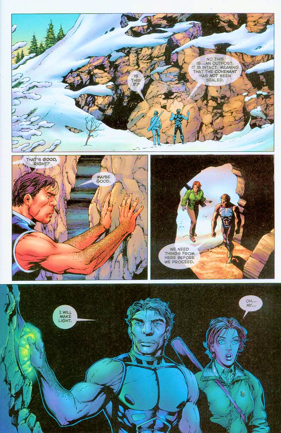 Read online Kin comic -  Issue #3 - 8