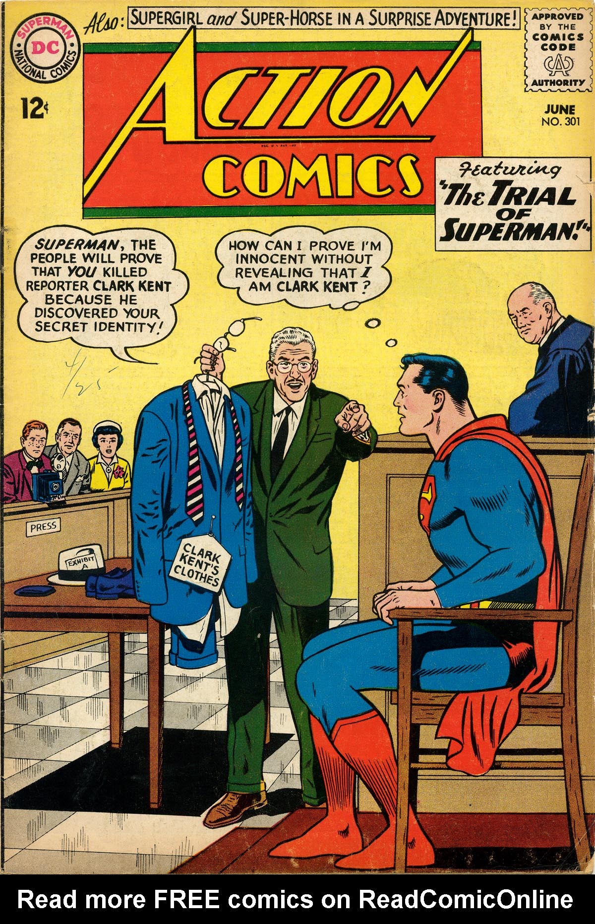 Read online Action Comics (1938) comic -  Issue #301 - 1