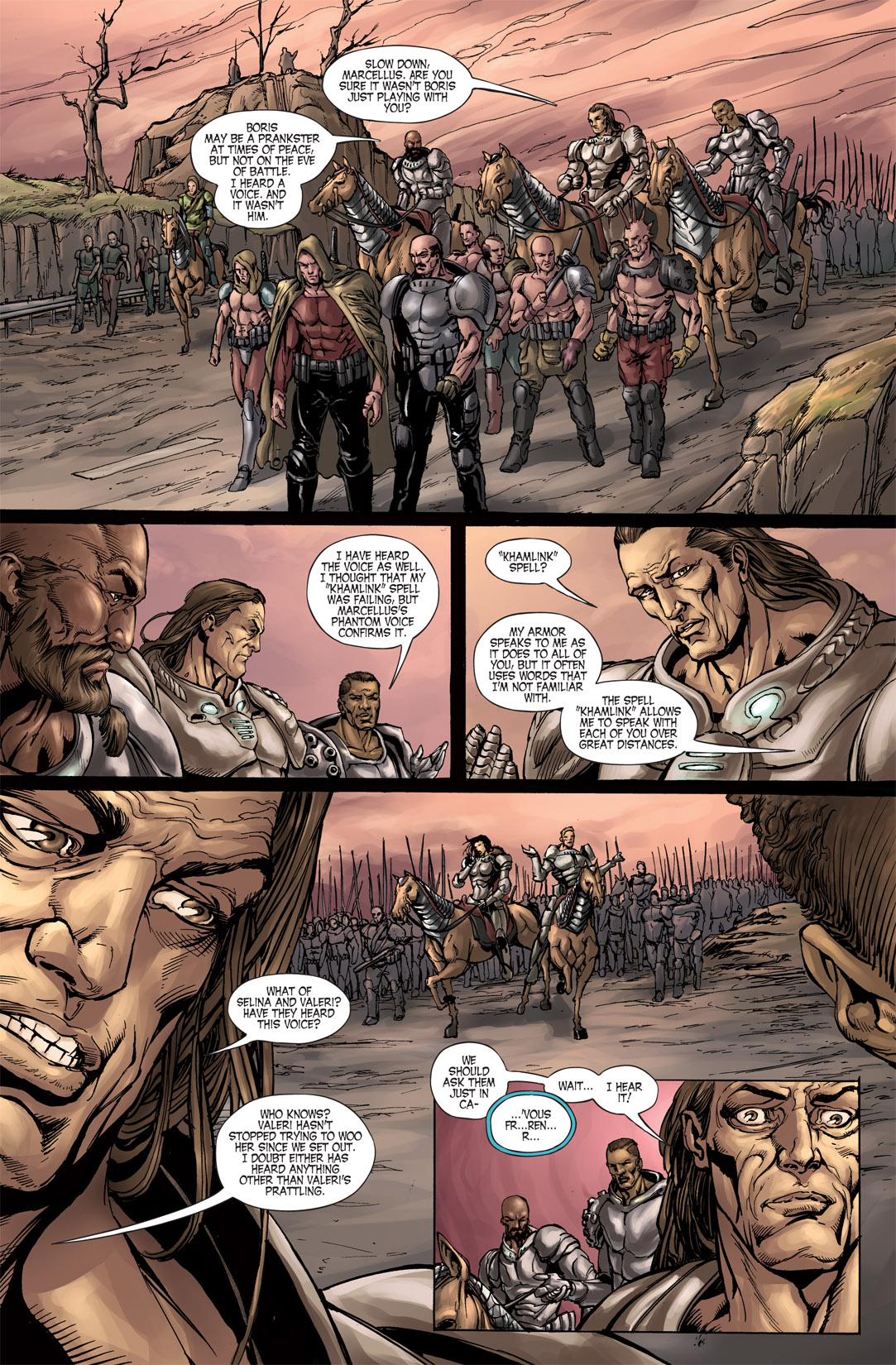 Read online Last Reign: Kings of War comic -  Issue #4 - 10