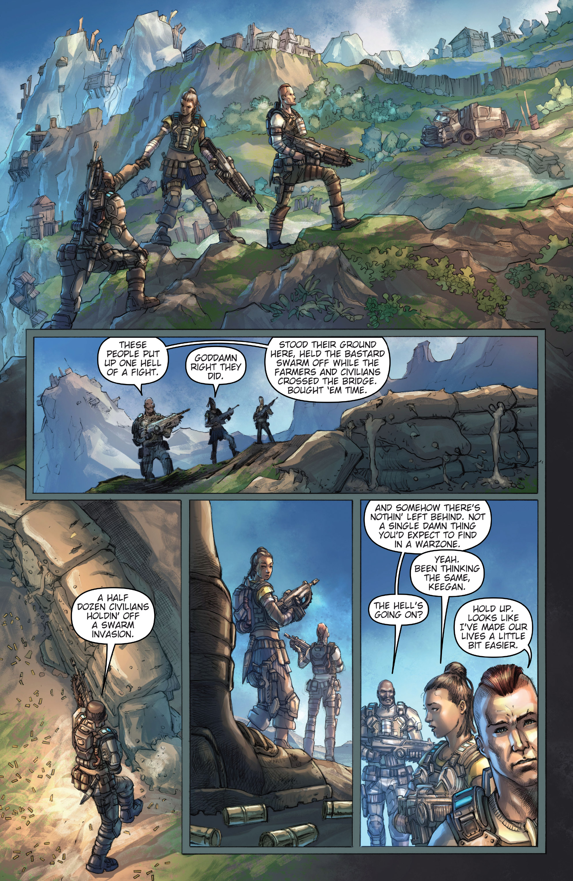 Read online Gears of War: Hivebusters comic -  Issue #2 - 7