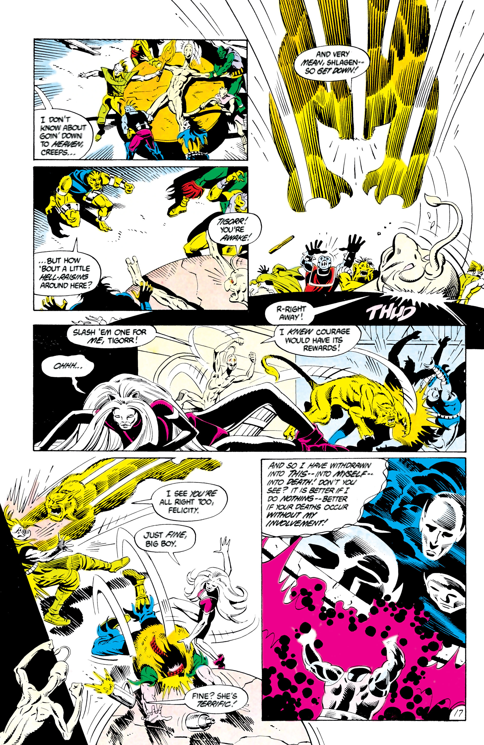 Read online The Omega Men (1983) comic -  Issue #23 - 18