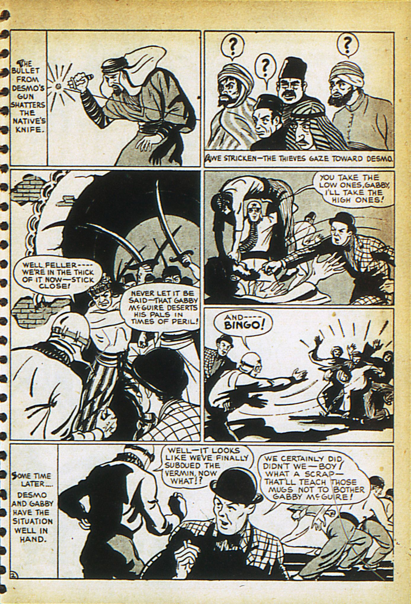 Read online Adventure Comics (1938) comic -  Issue #28 - 30