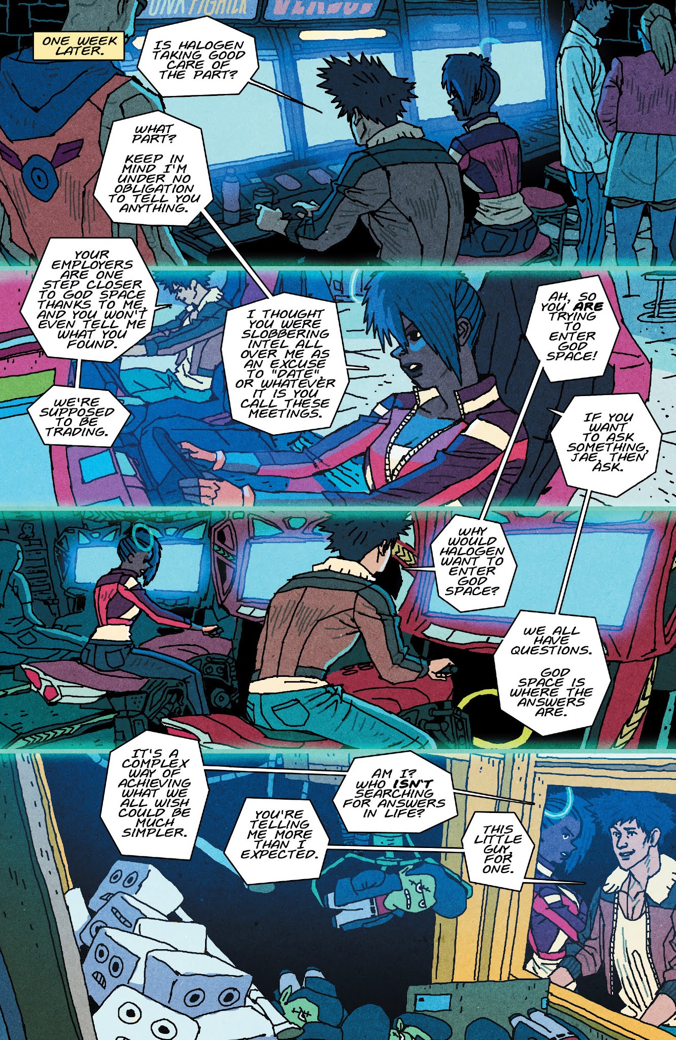 Read online Halogen comic -  Issue #4 - 4