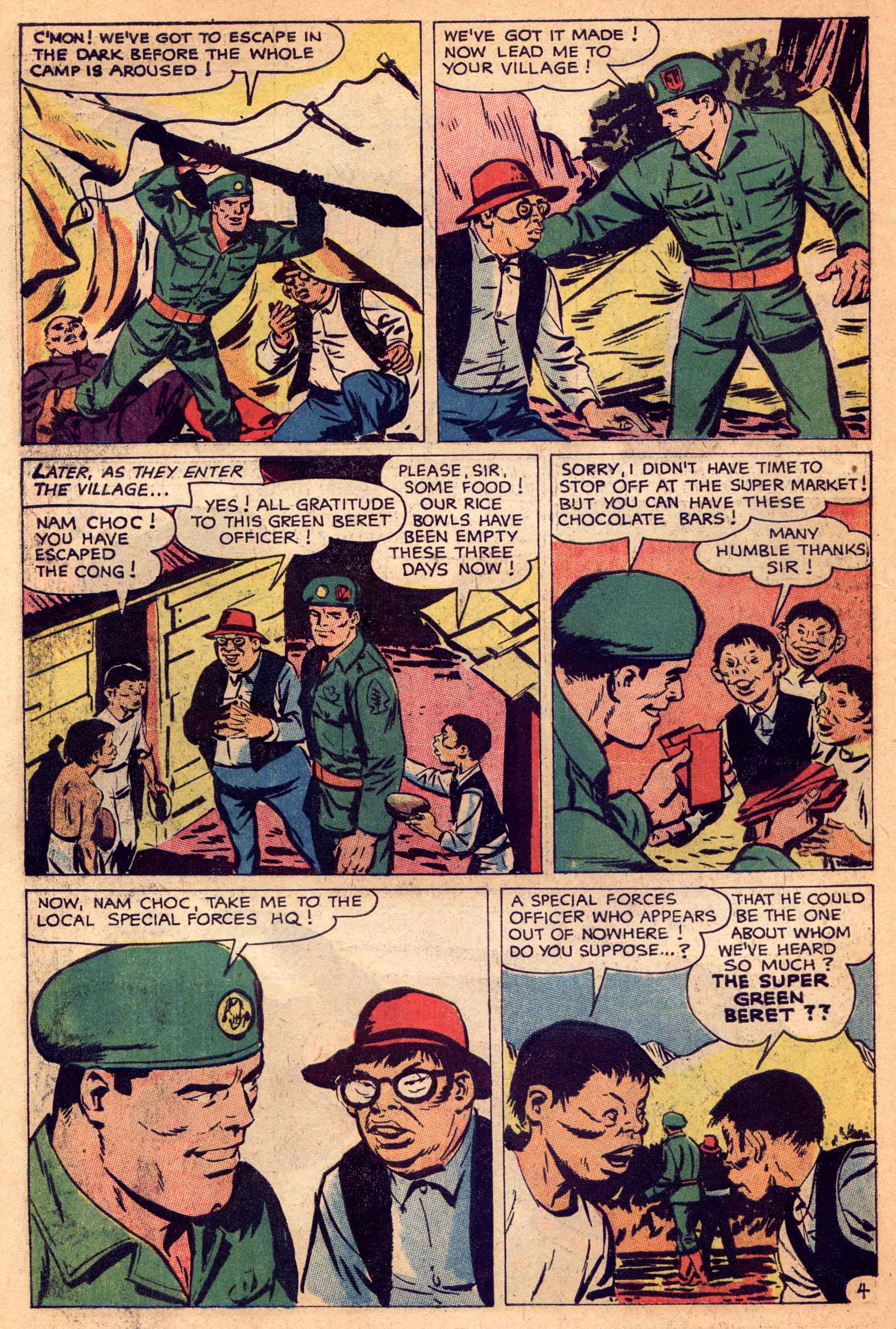 Read online Super Green Beret comic -  Issue #2 - 57