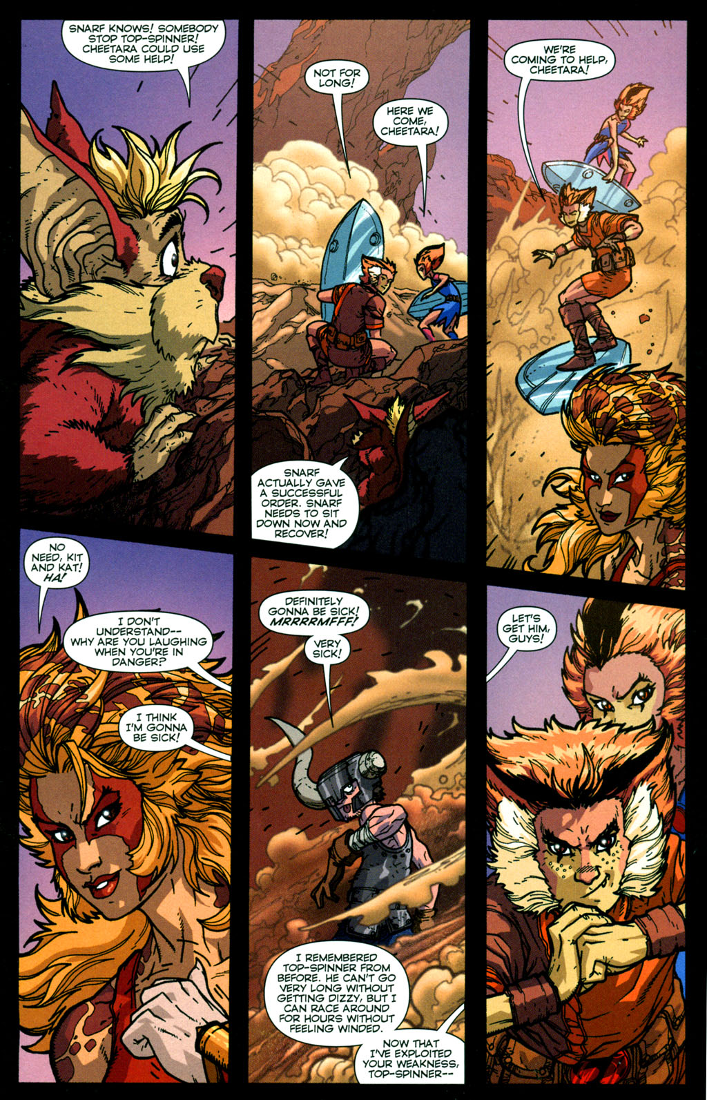 Read online ThunderCats: HammerHand's Revenge comic -  Issue #4 - 9