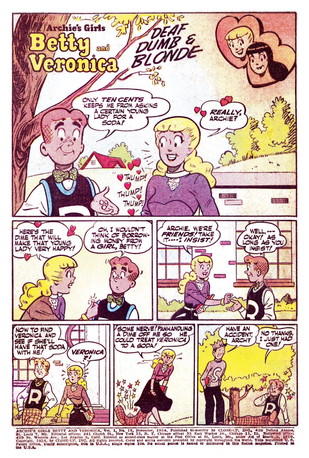 Archie's Girls Betty and Veronica issue 15 - Page 2