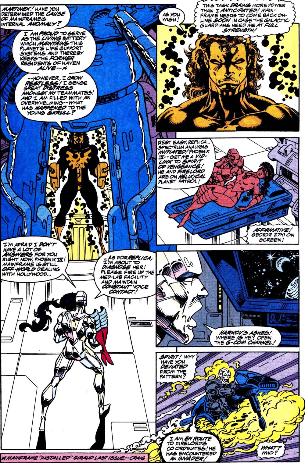 Read online Galactic Guardians comic -  Issue #2 - 7