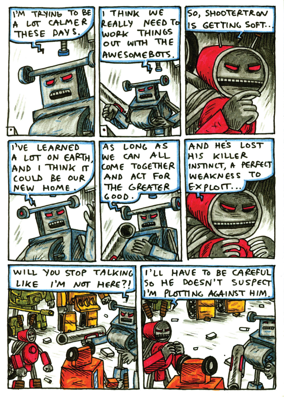 Read online Incredible Change-Bots comic -  Issue # TPB 2 - 93