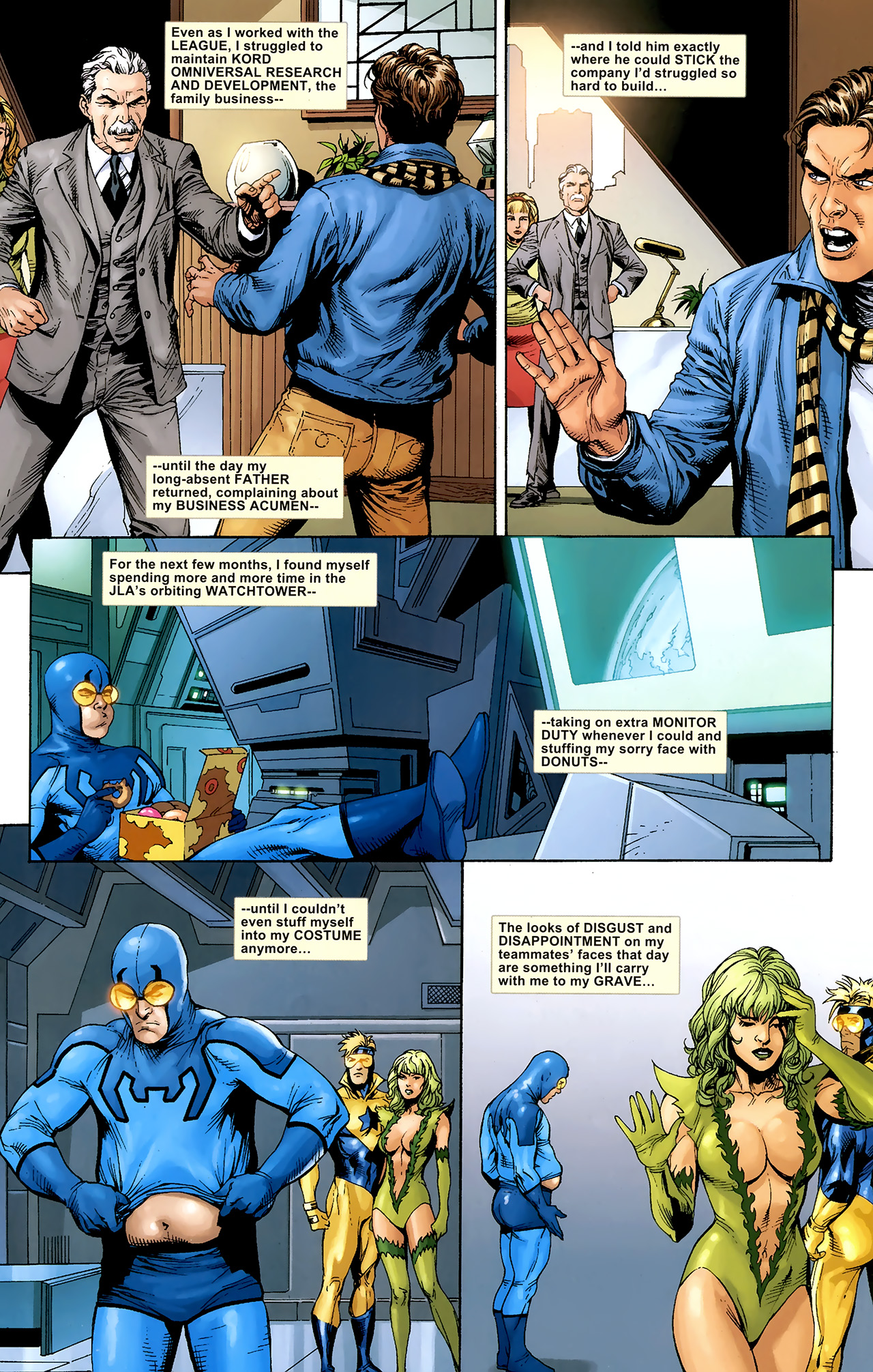 Read online DC Universe: Legacies comic -  Issue #10 - 28