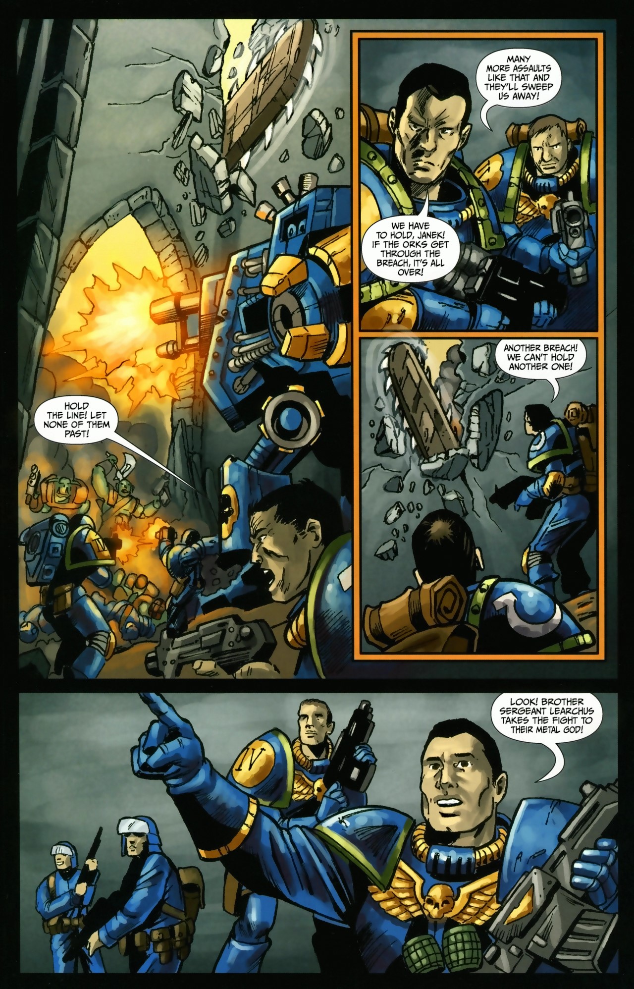 Read online Warhammer 40,000: Defenders of Ultramar comic -  Issue #4 - 13
